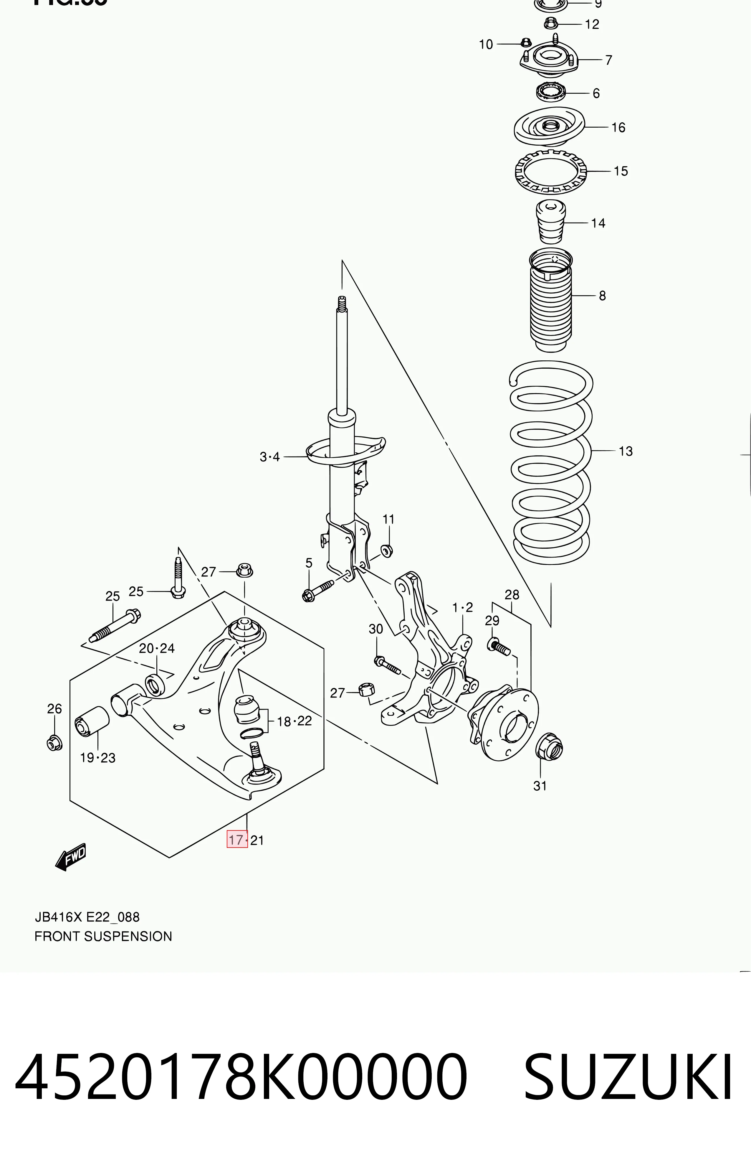 4520178K00000 Suzuki
