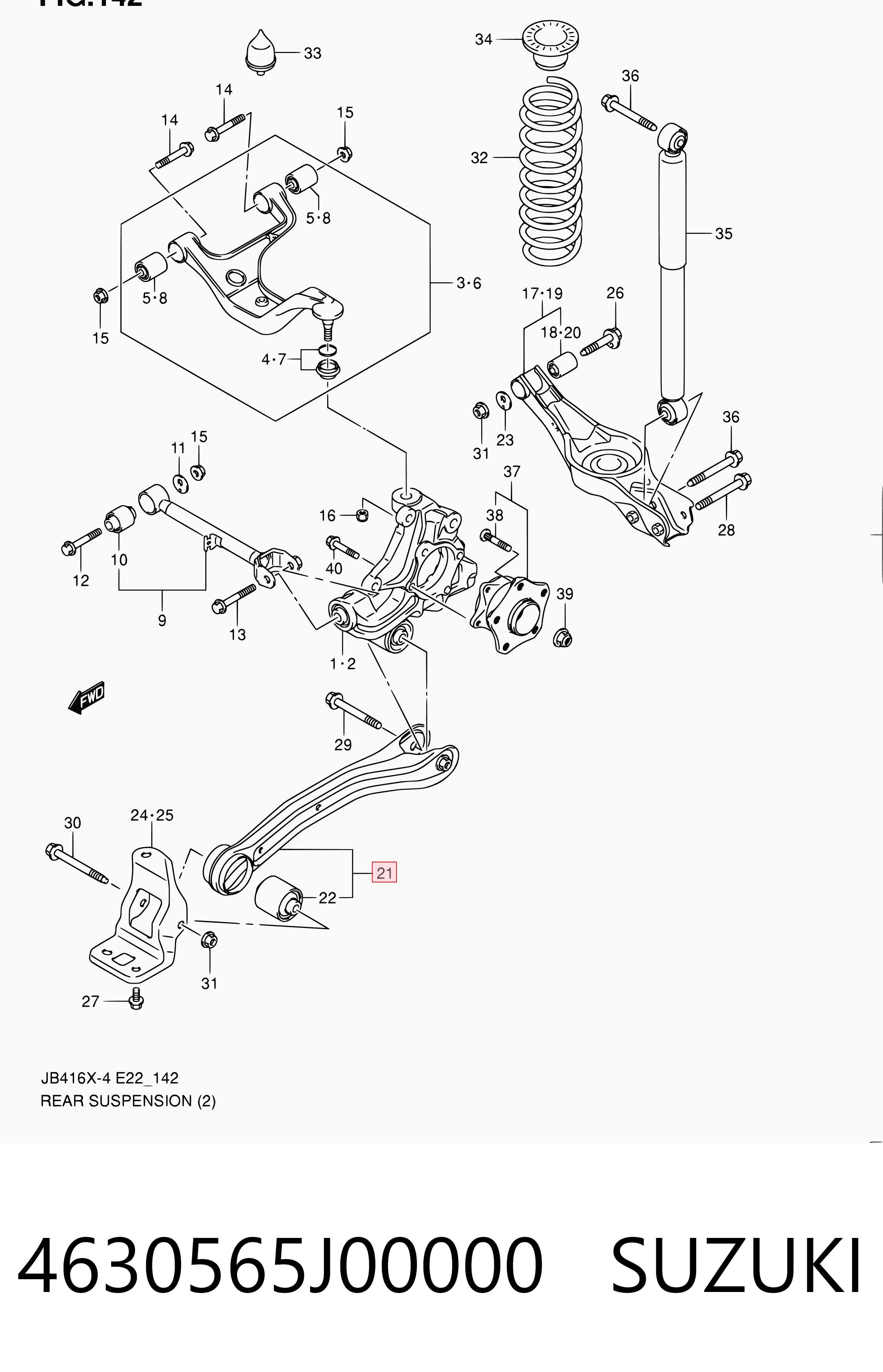4630565J00000 Suzuki