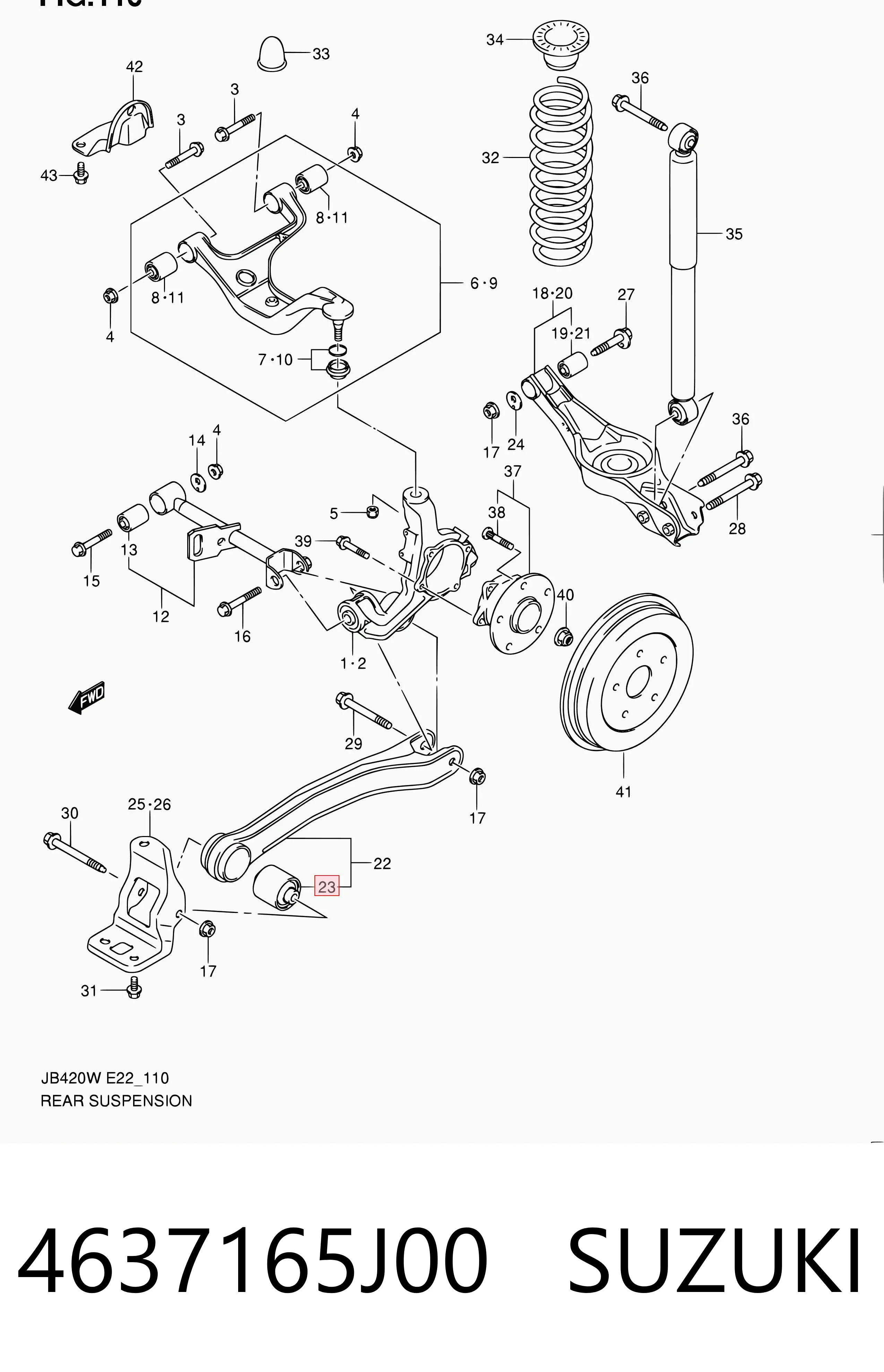 4637165J00 Suzuki