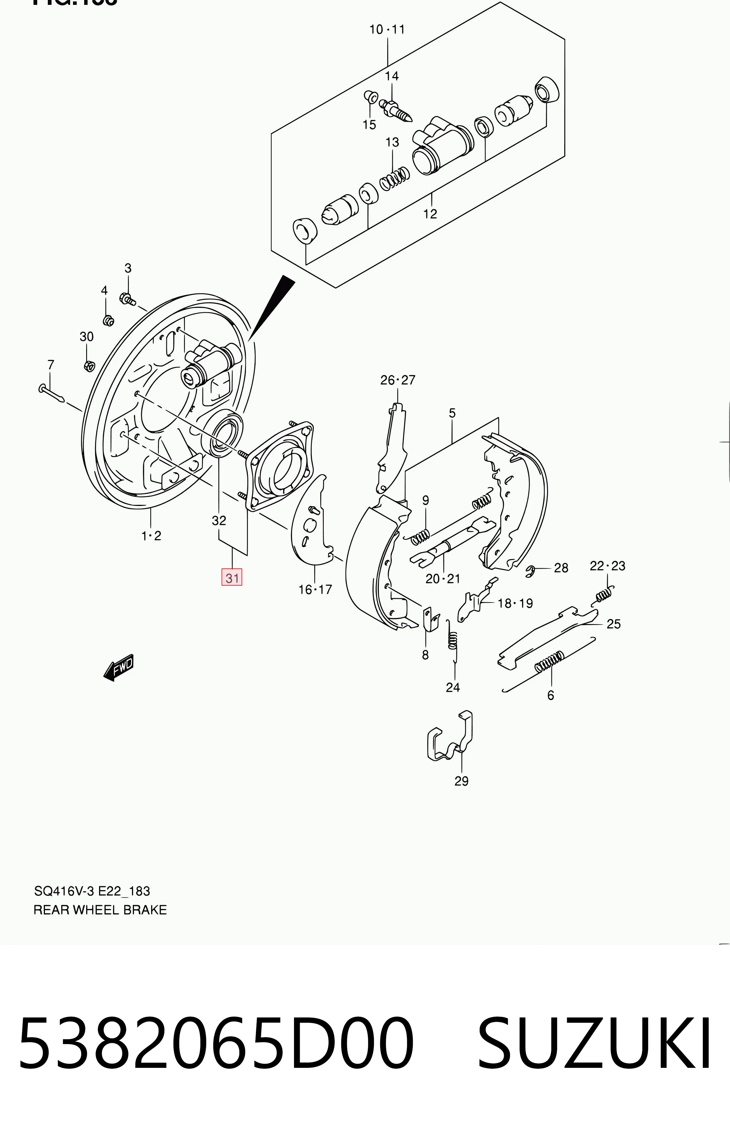 5382065D00 Suzuki
