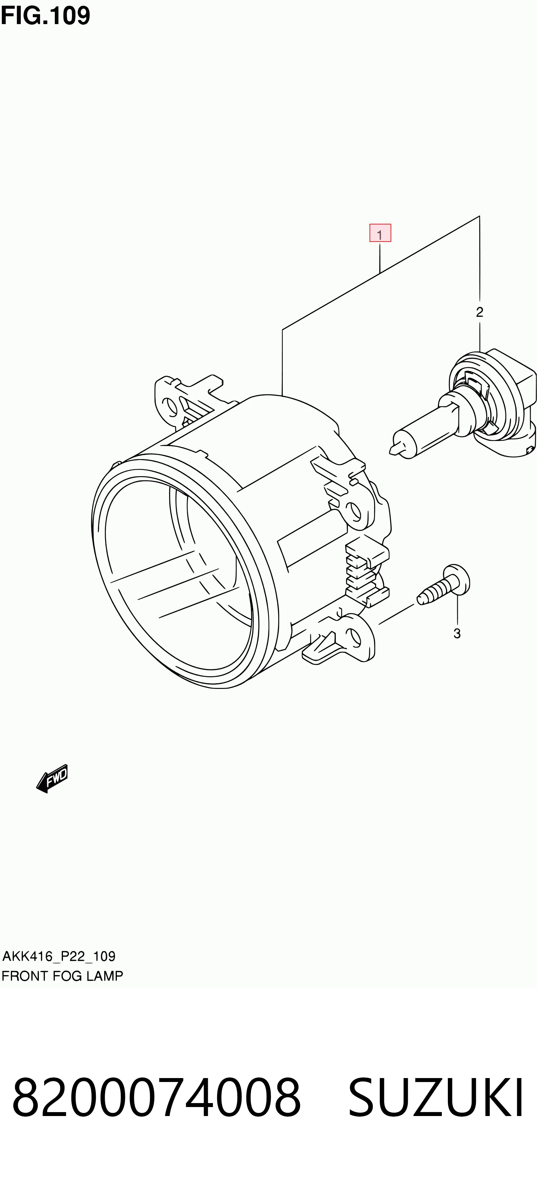 Lampa przeciwmgielna lewa/prawa Peugeot 207 hatchback (WA, WC) (2006 - 2015) cena, od 27,41 USD