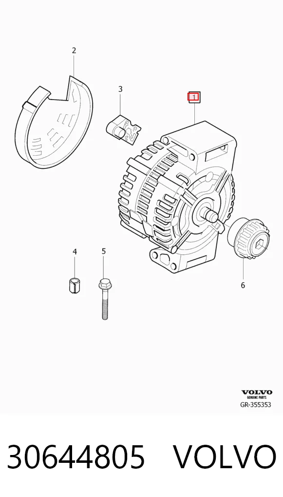 30644805 Volvo Alternator