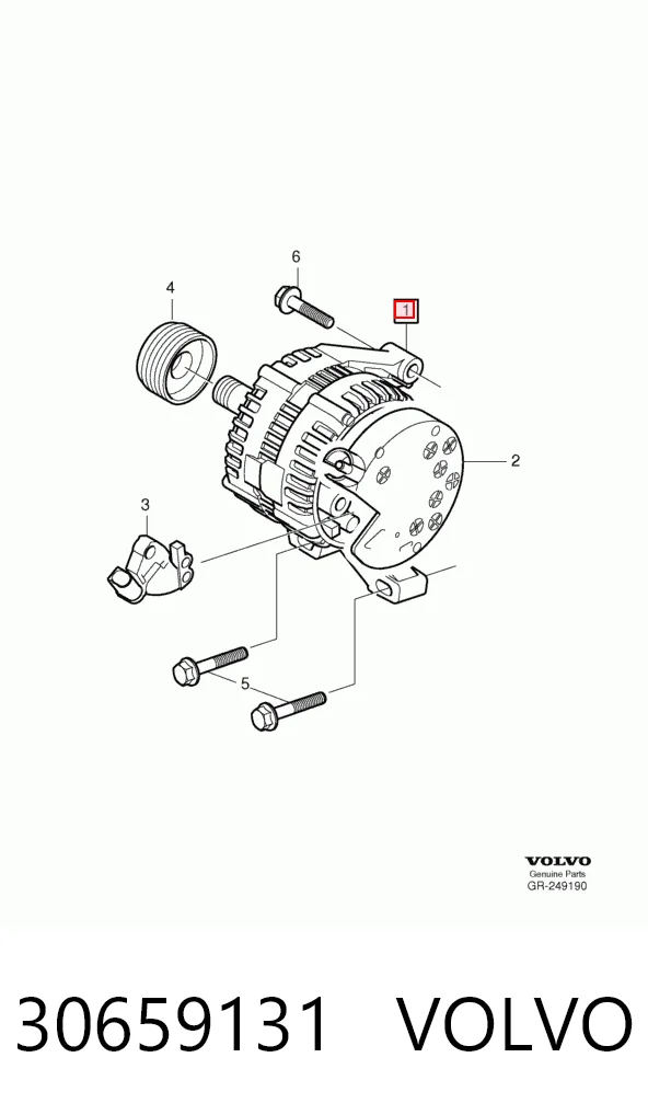 30659131 Volvo Alternator