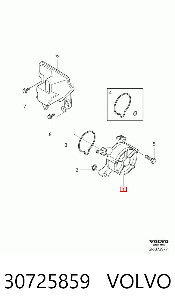 Pompa podciśnienia Ford Kuga I SUV (CBV) (2008 - 2012) cena, od 44,48 USD
