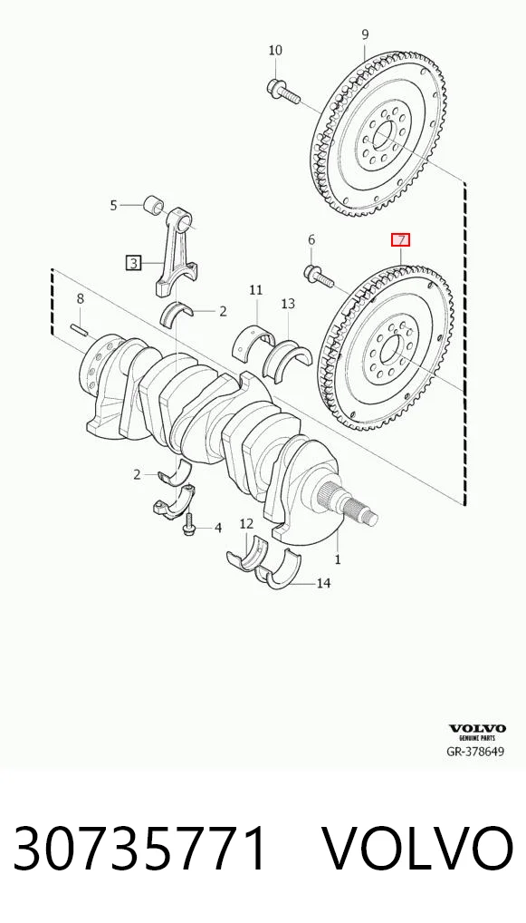 Koło zamachowe silnika VALEO 836198 cena, od 709,43 USD