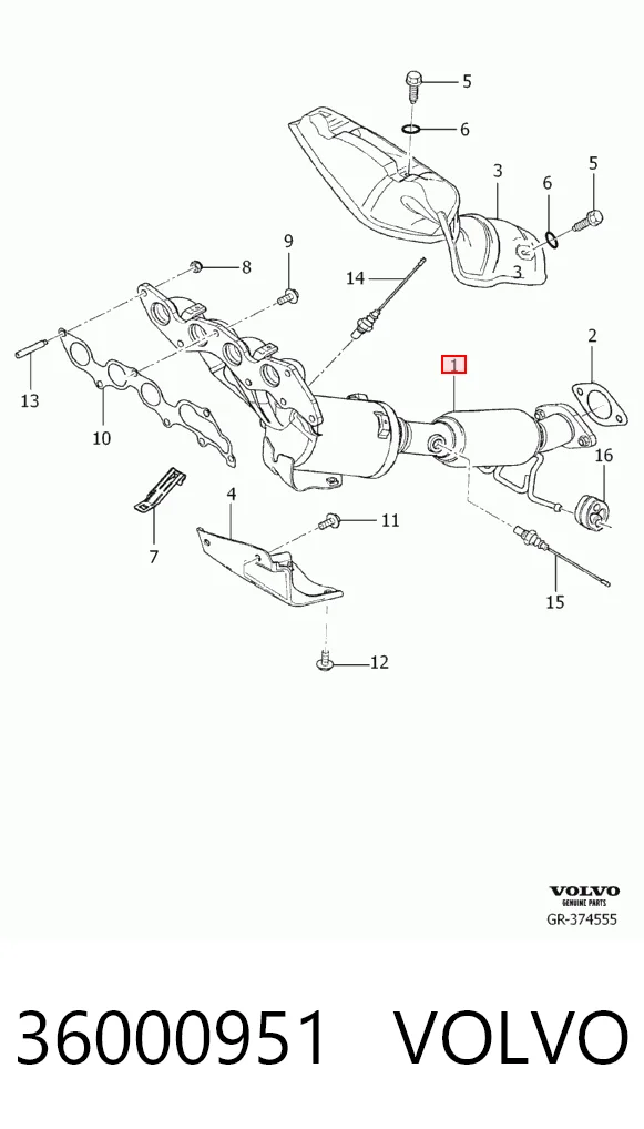 Konwerter-katalizator Ford Galaxy II CA1