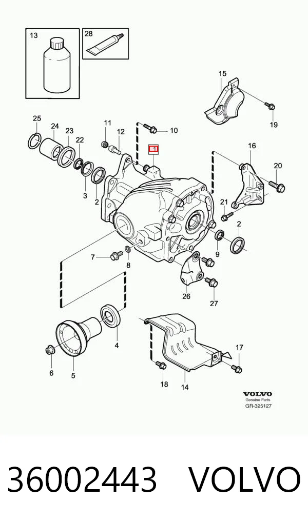 Skrzynia rozdzielcza do Volvo XC90  