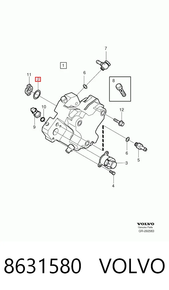 8631580 Volvo
