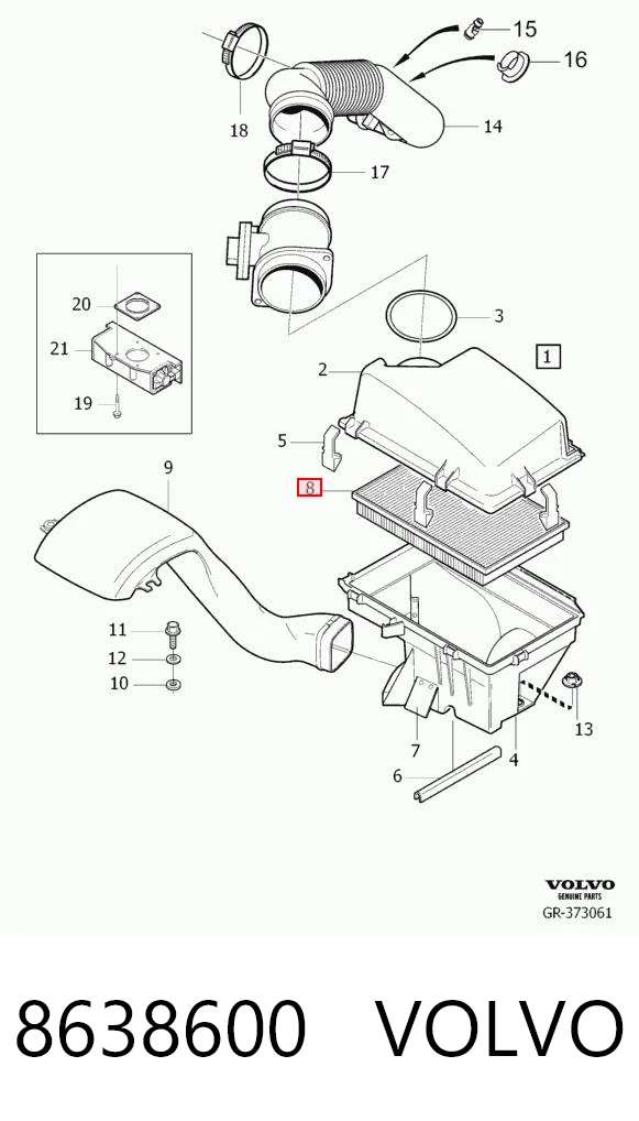 8638600 Volvo
