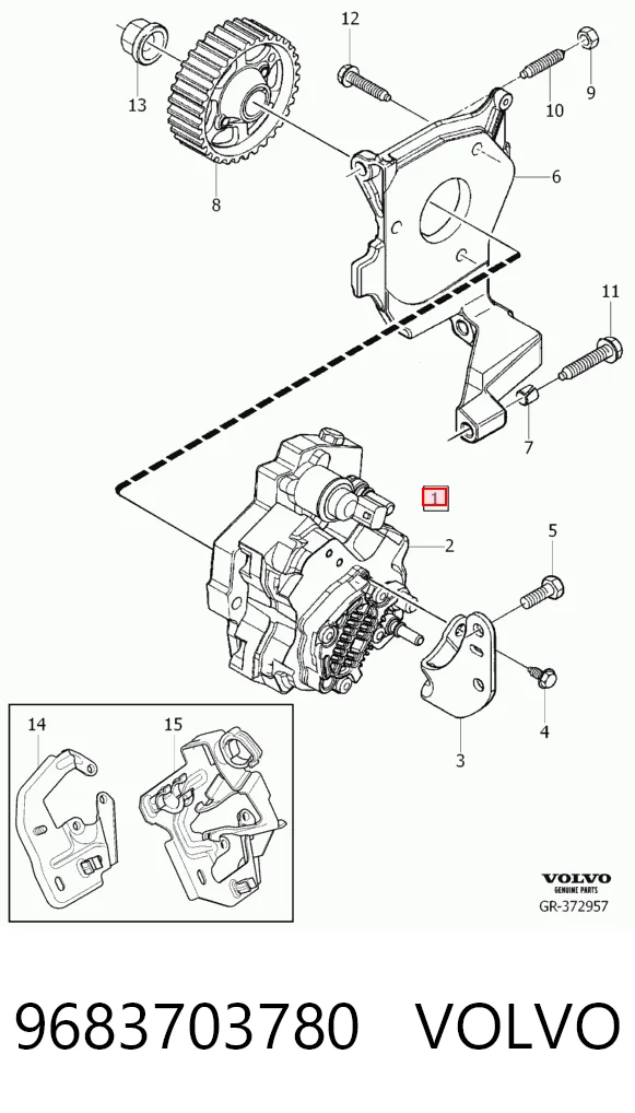 Pompa wtryskowa wysokiego ciśnienia do Ford Fusion  JU