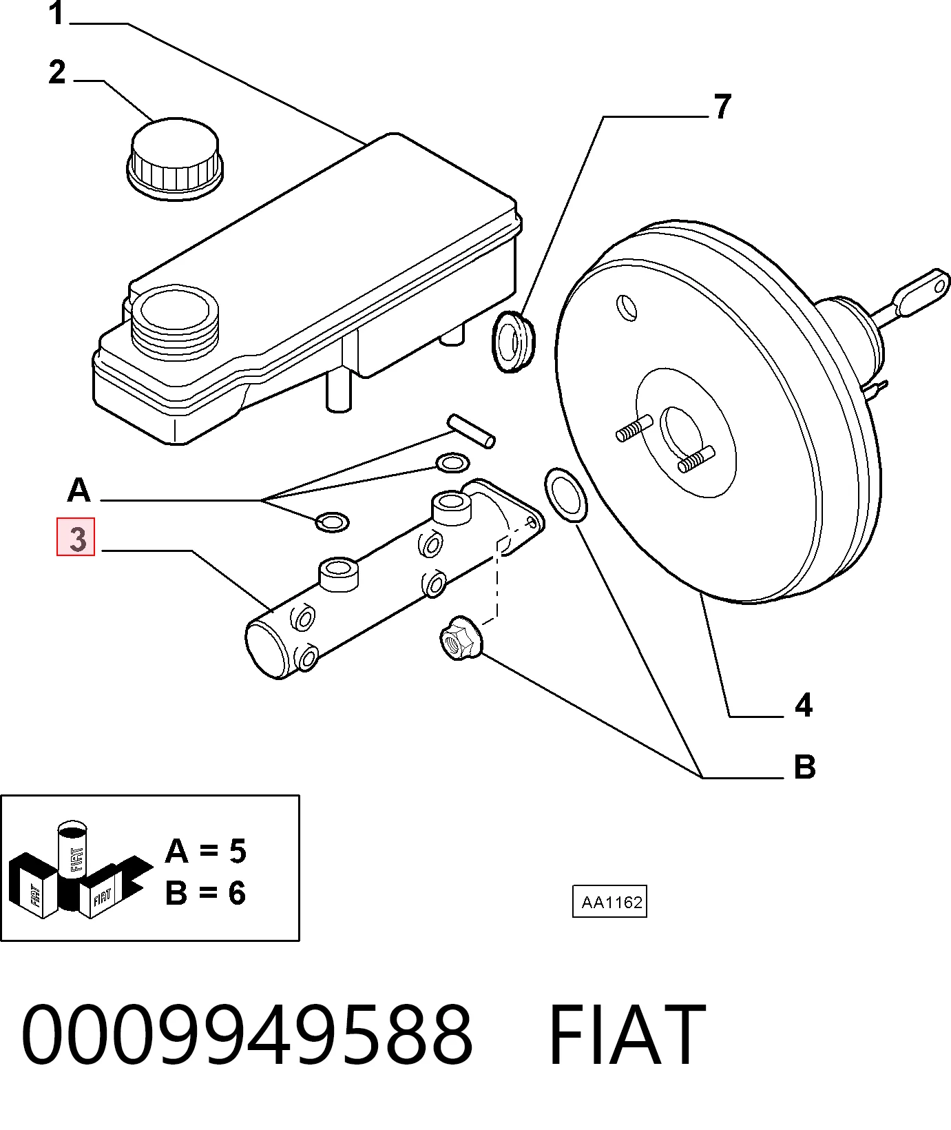 Główny cylinder hamulców Peugeot Boxer II awangarda (244) (2002 - 2005) cena, od 57,94 USD