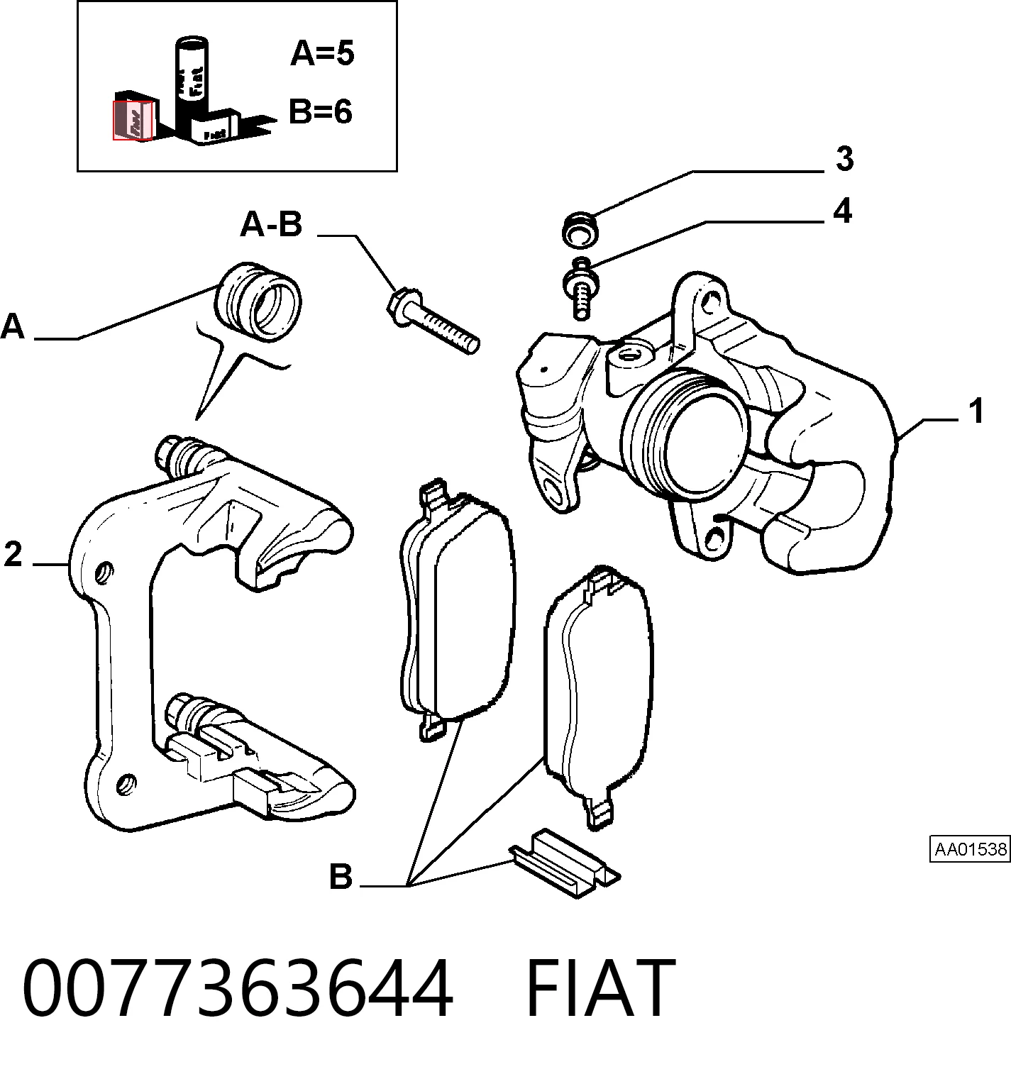 Zacisk hamulcowy tylny lewy Fiat Croma II kombi (194) (2005 - 2011) cena, od 75,95 USD