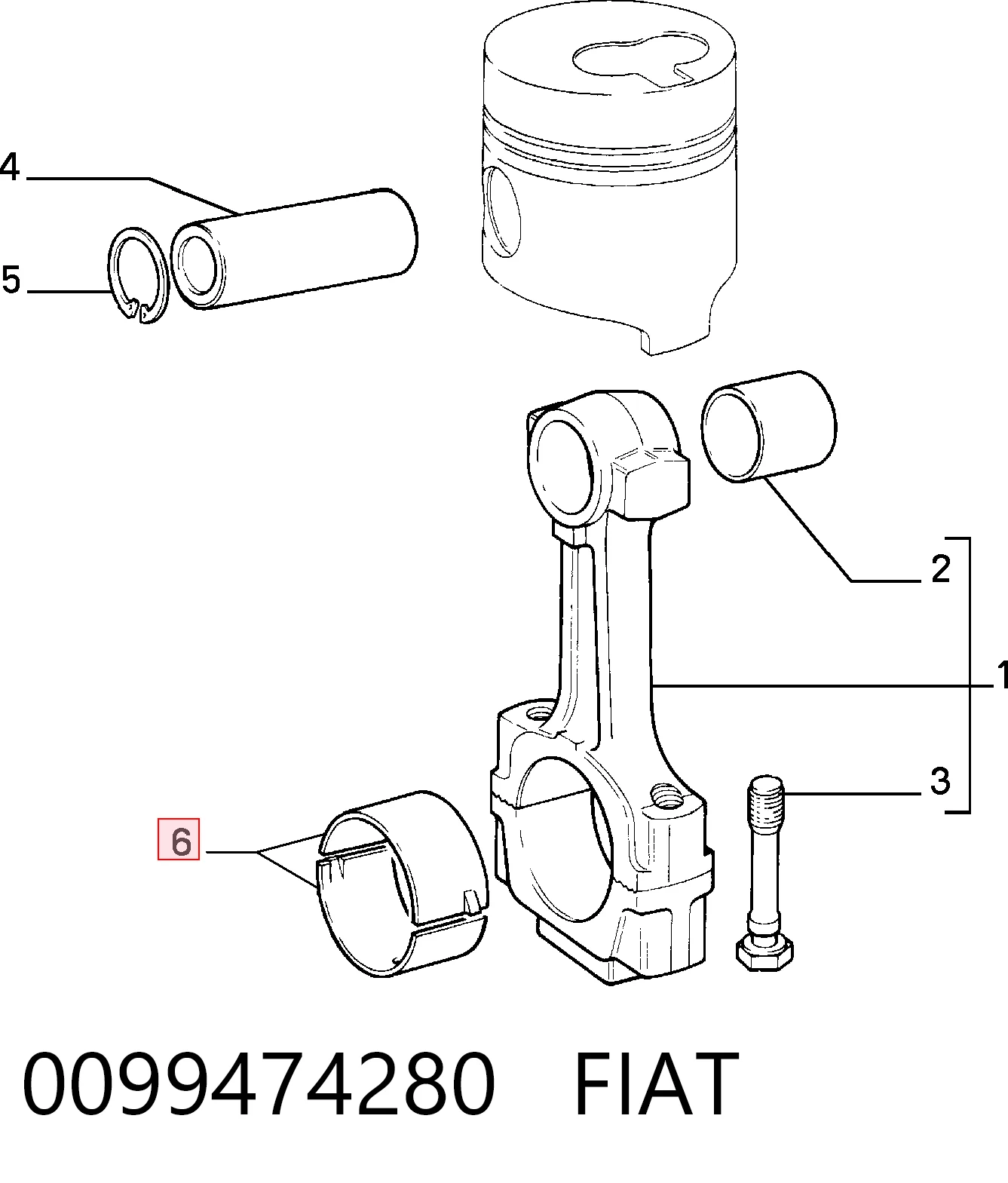 0099474280 Fiat/Alfa/Lancia