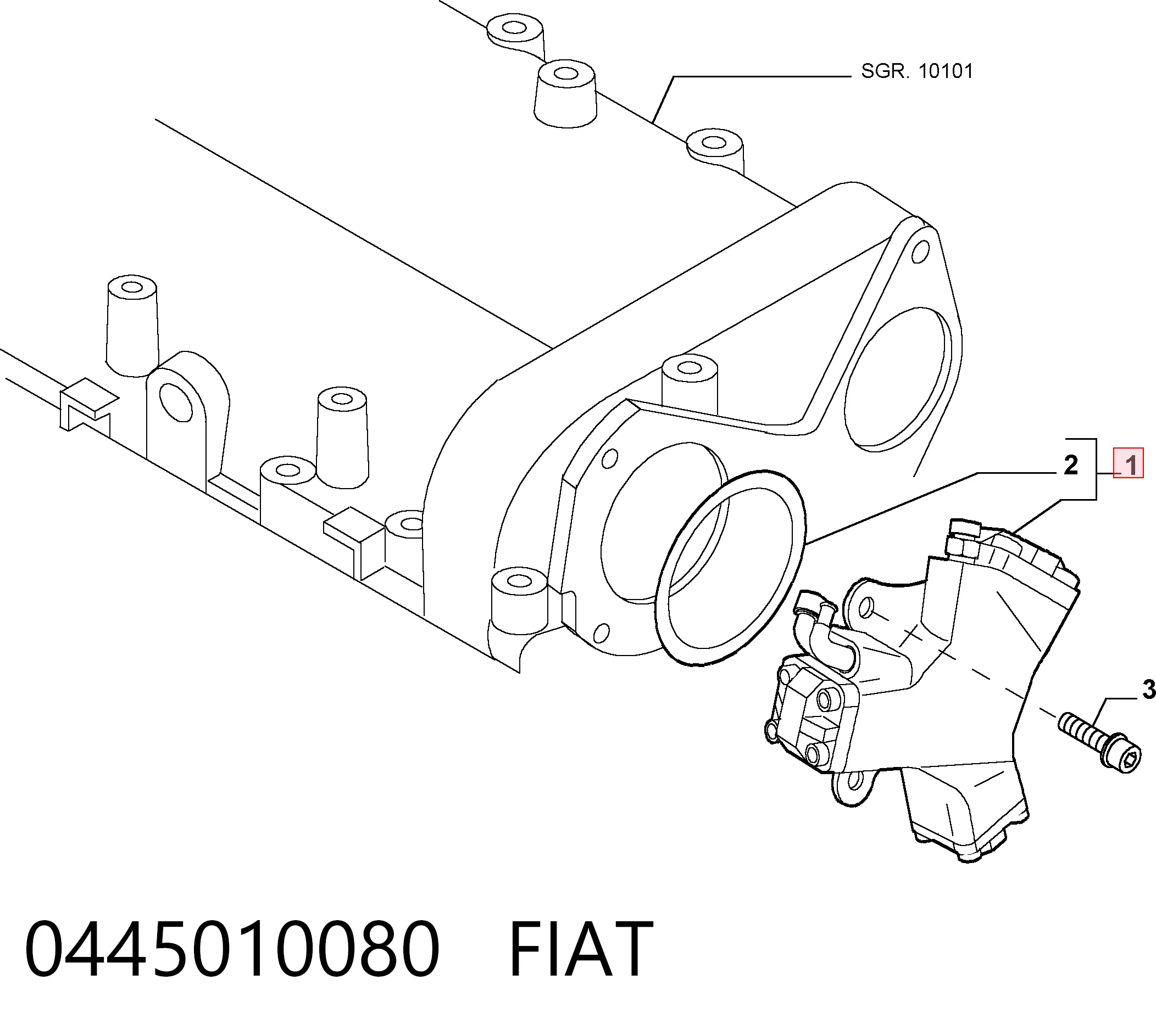 Pompa wtryskowa wysokiego ciśnienia do Fiat Panda II 169A
