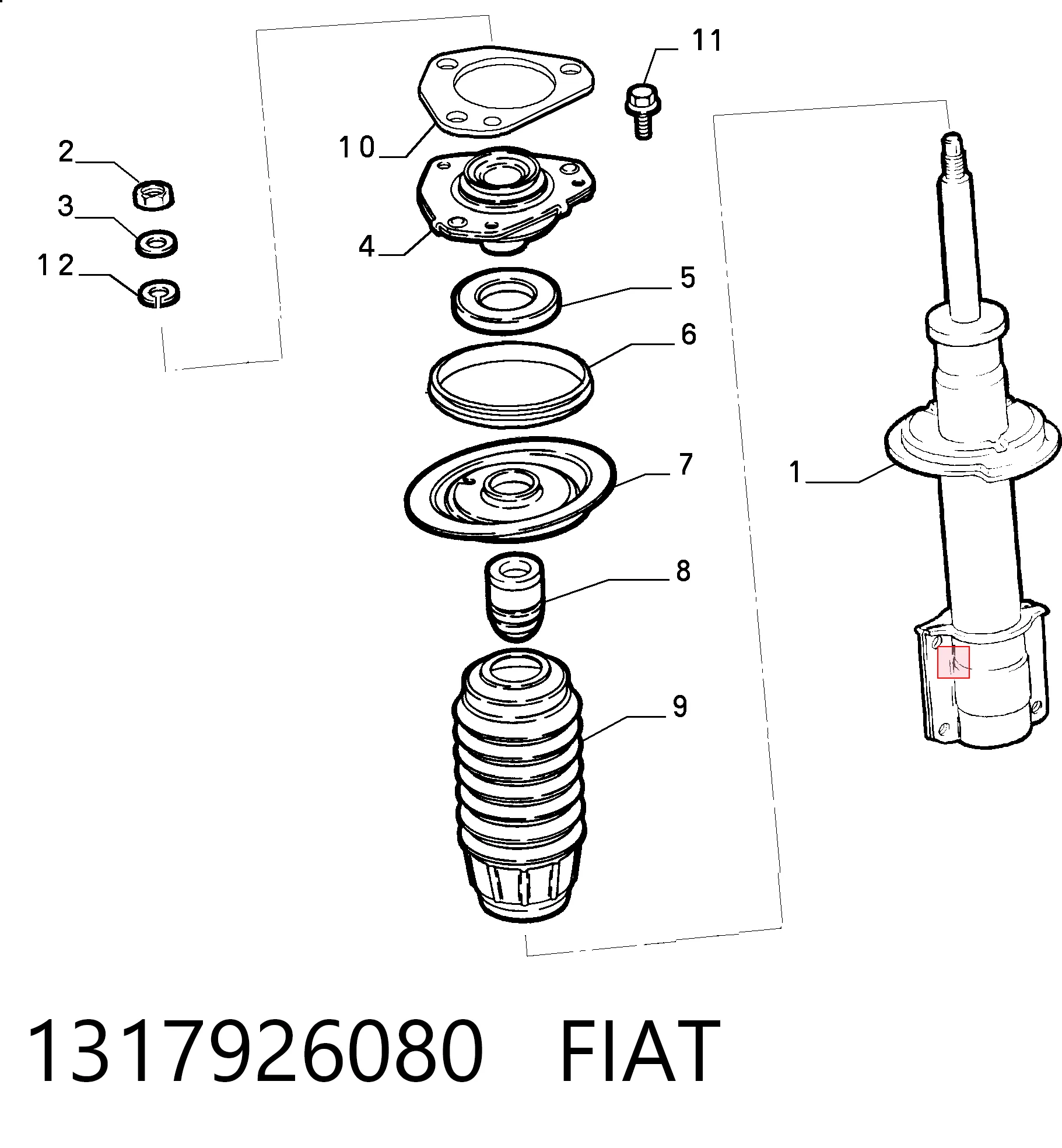 1317926080 Fiat/Alfa/Lancia
