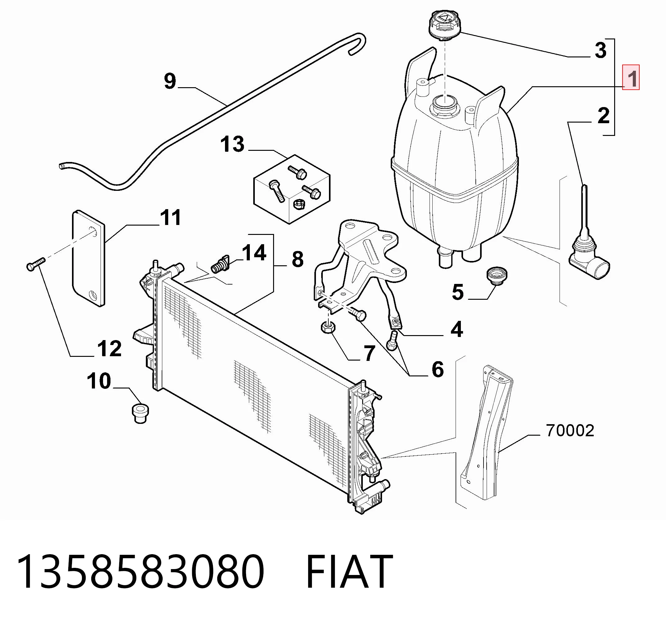 1358583080 Fiat/Alfa/Lancia