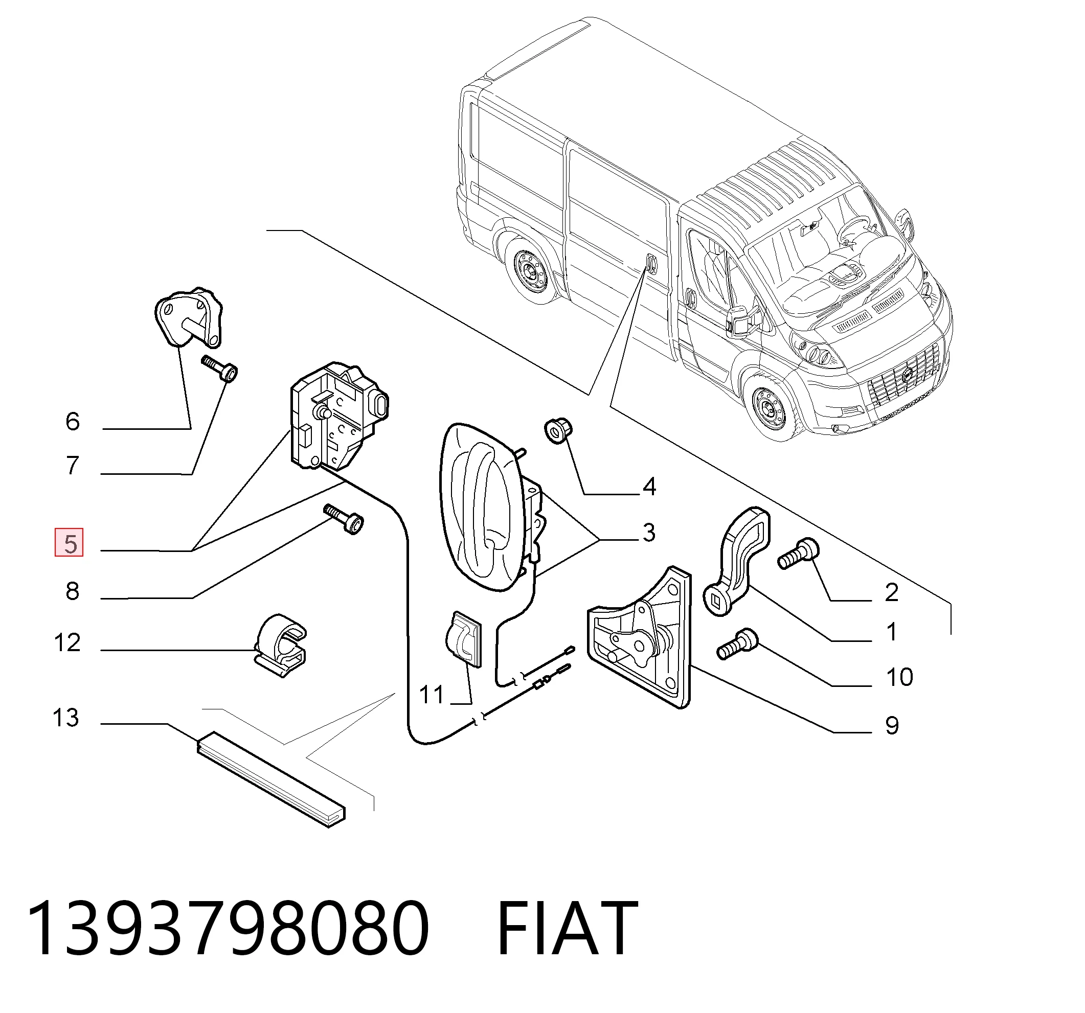 1393798080 Fiat/Alfa/Lancia