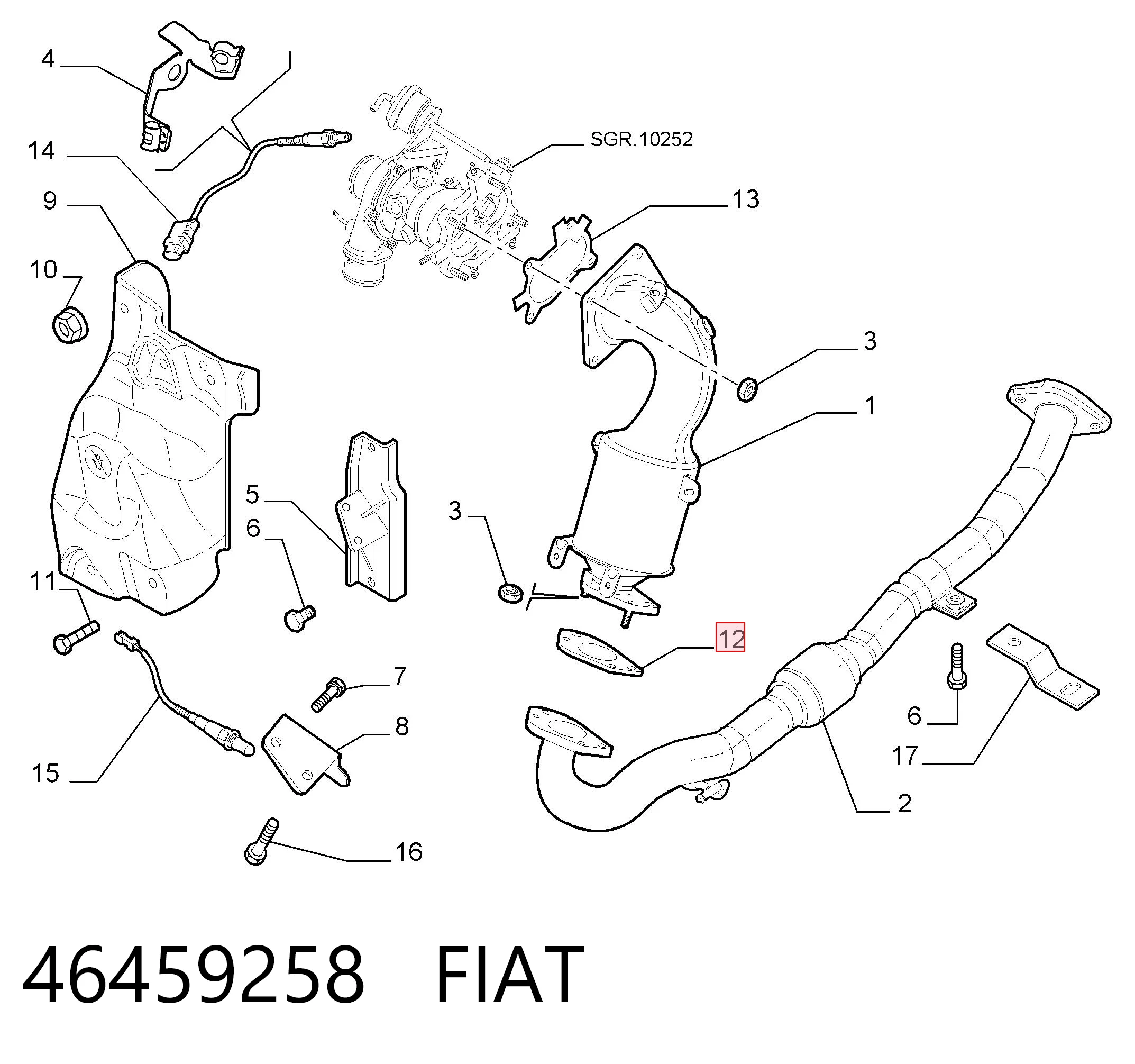 46459258 Fiat/Alfa/Lancia