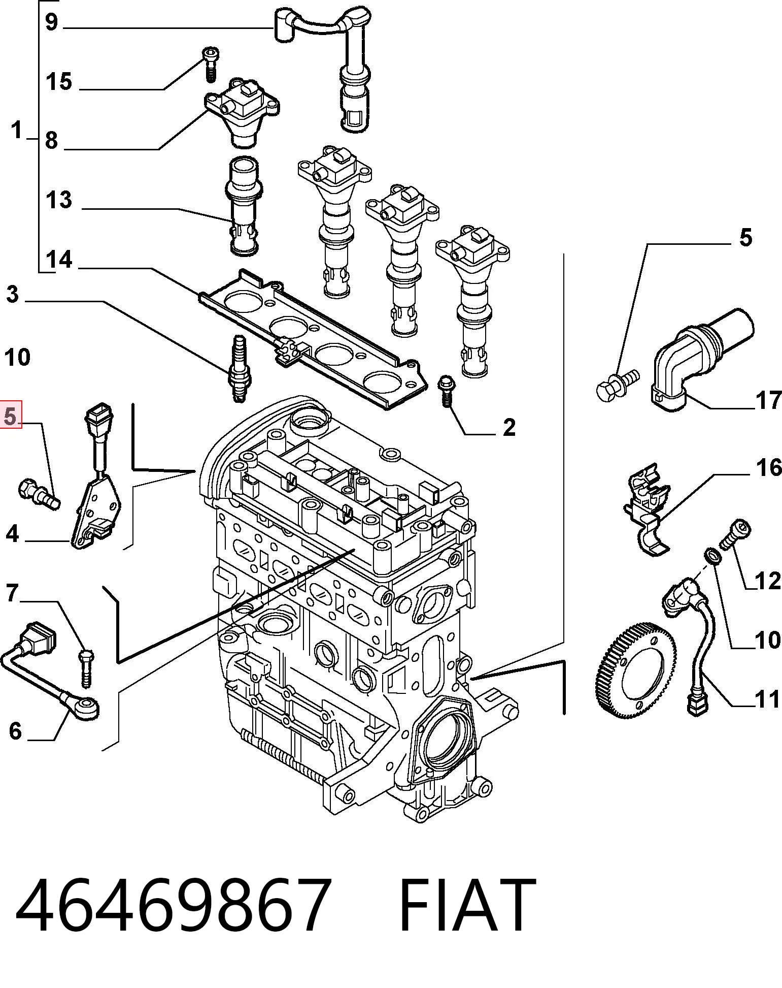 46469867 Fiat/Alfa/Lancia