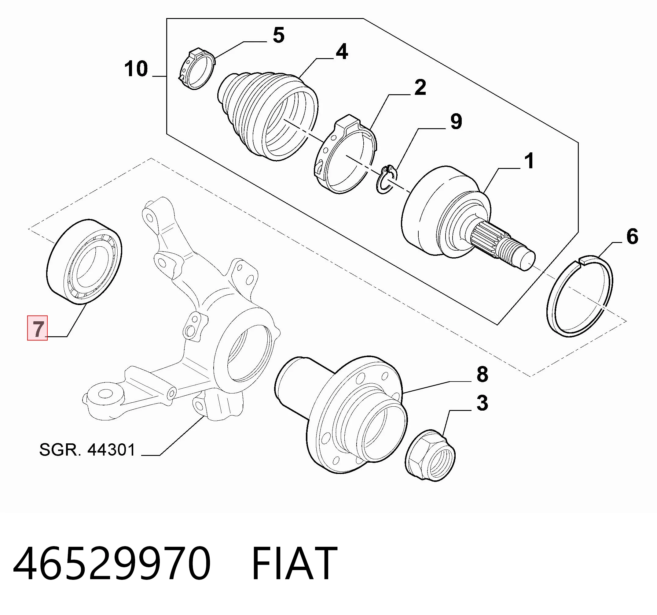 46529970 Fiat/Alfa/Lancia