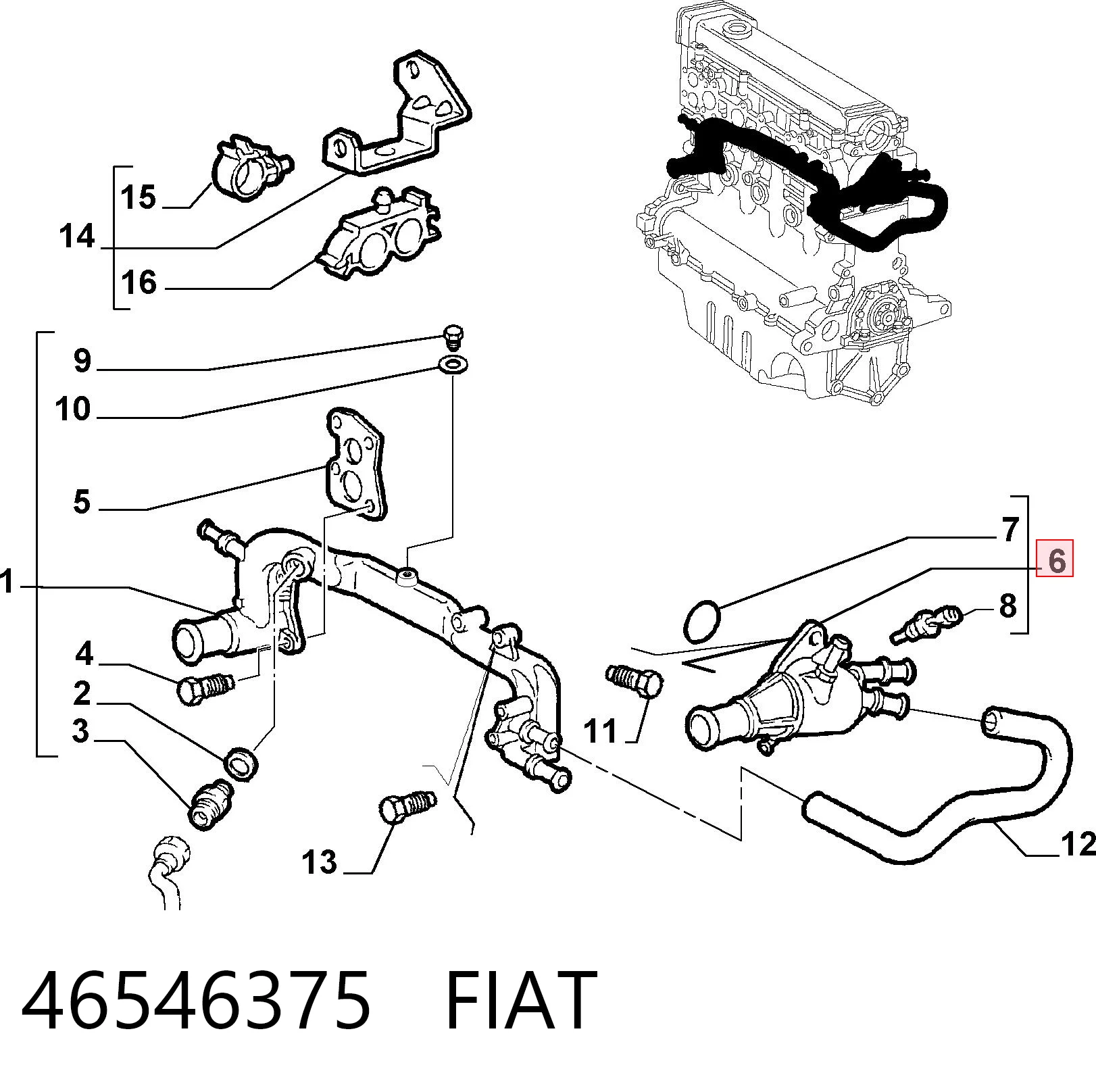 46546375 Fiat/Alfa/Lancia