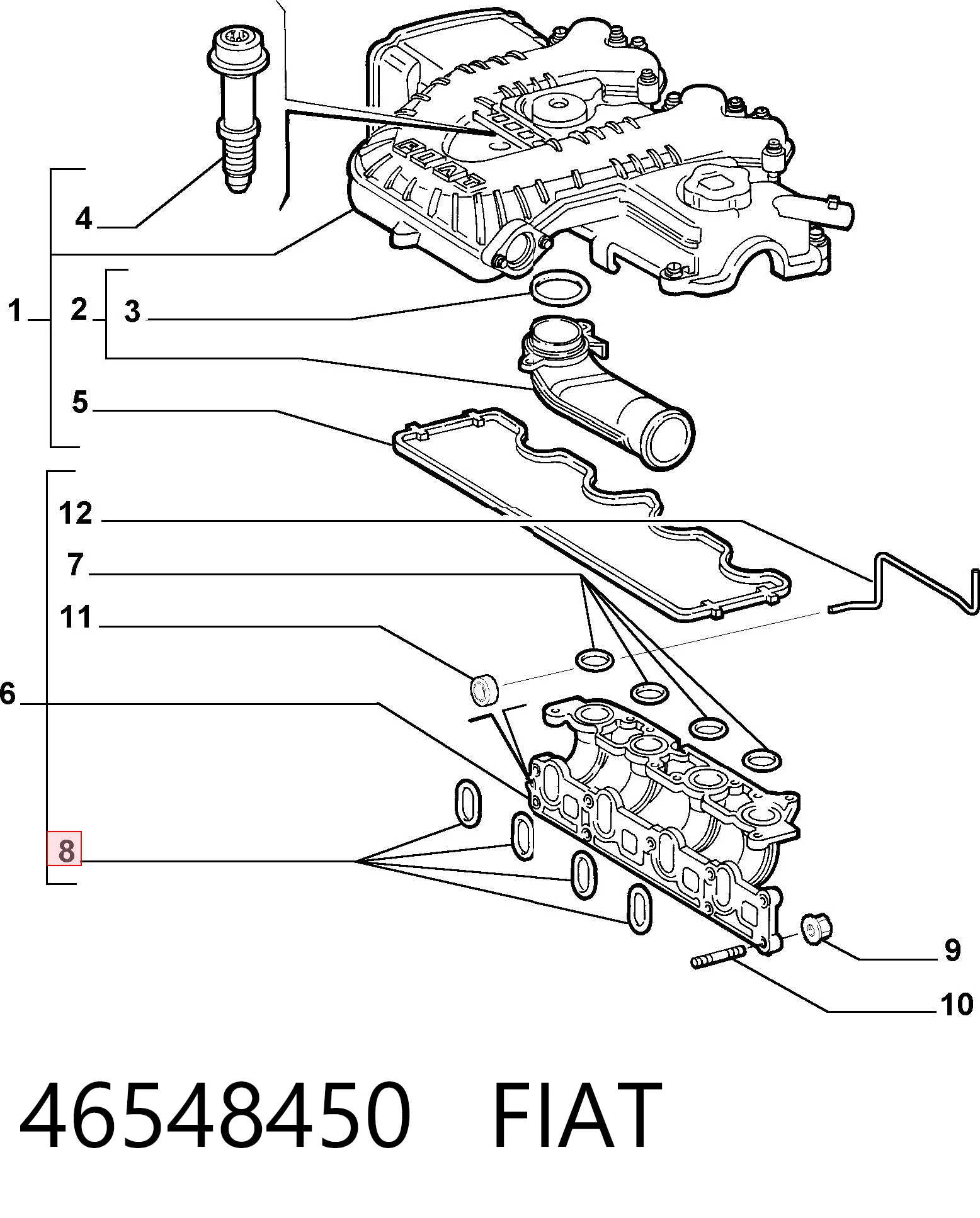 46548450 Fiat/Alfa/Lancia