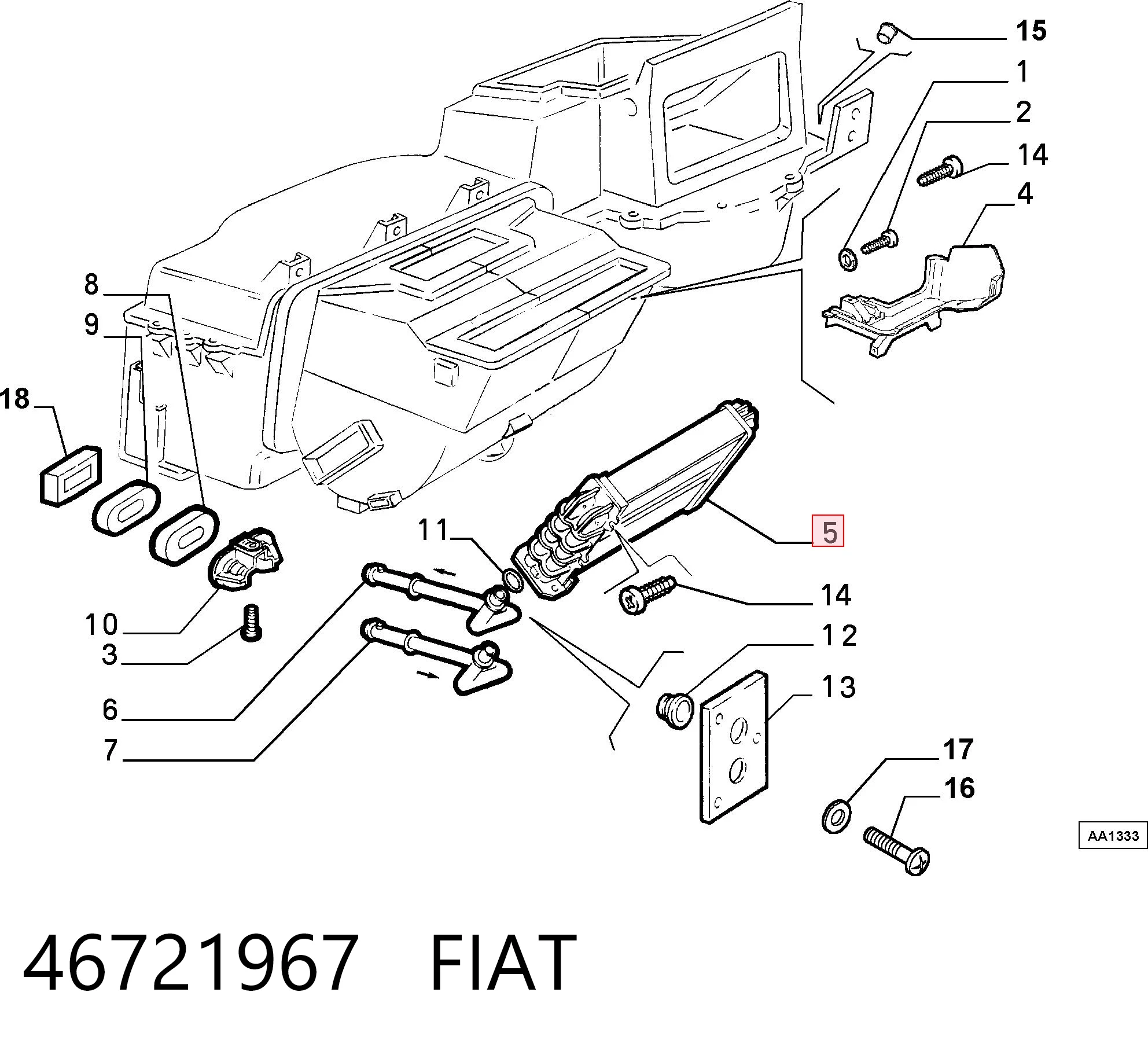 46721967 Fiat/Alfa/Lancia