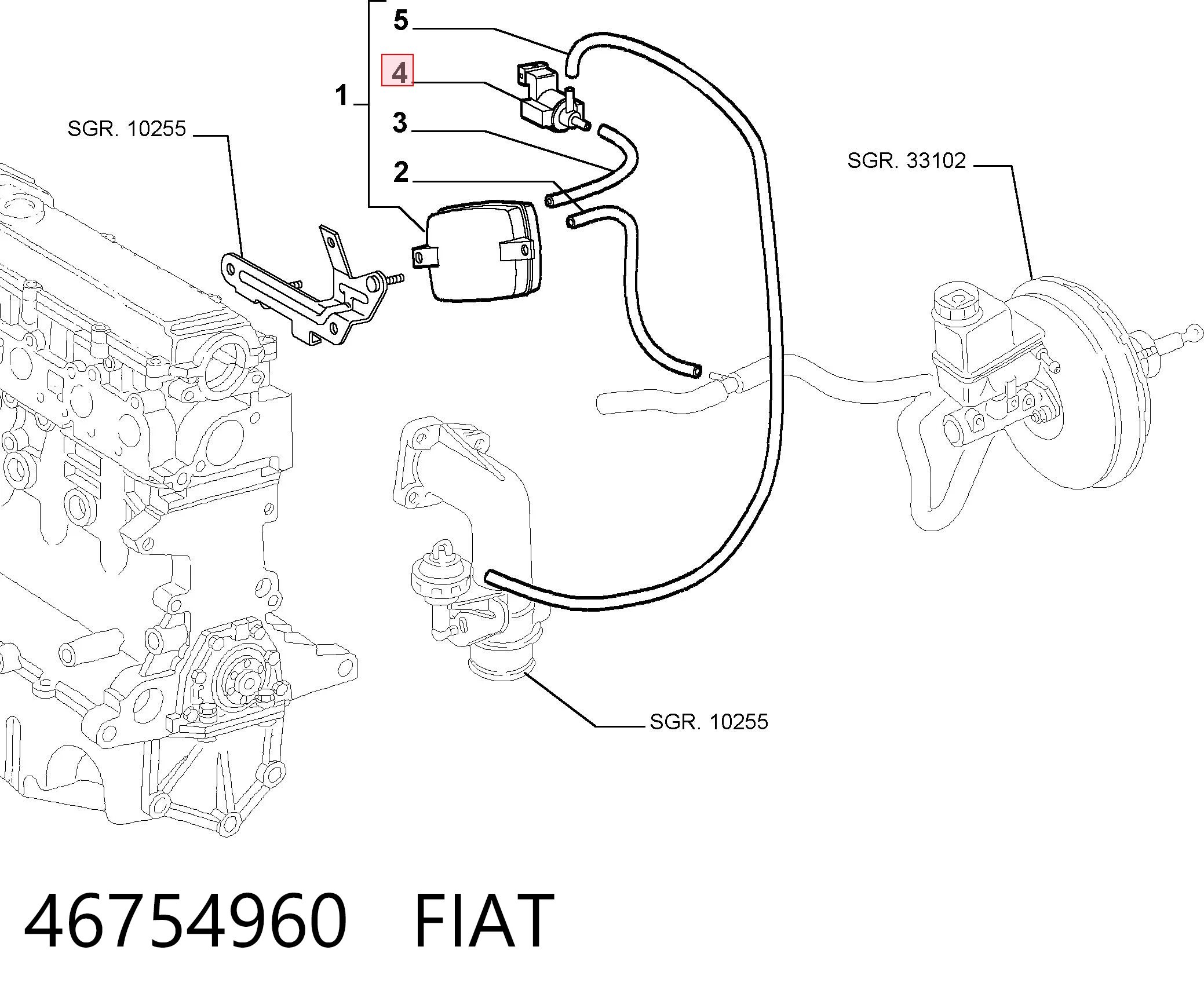 46754960 Fiat/Alfa/Lancia