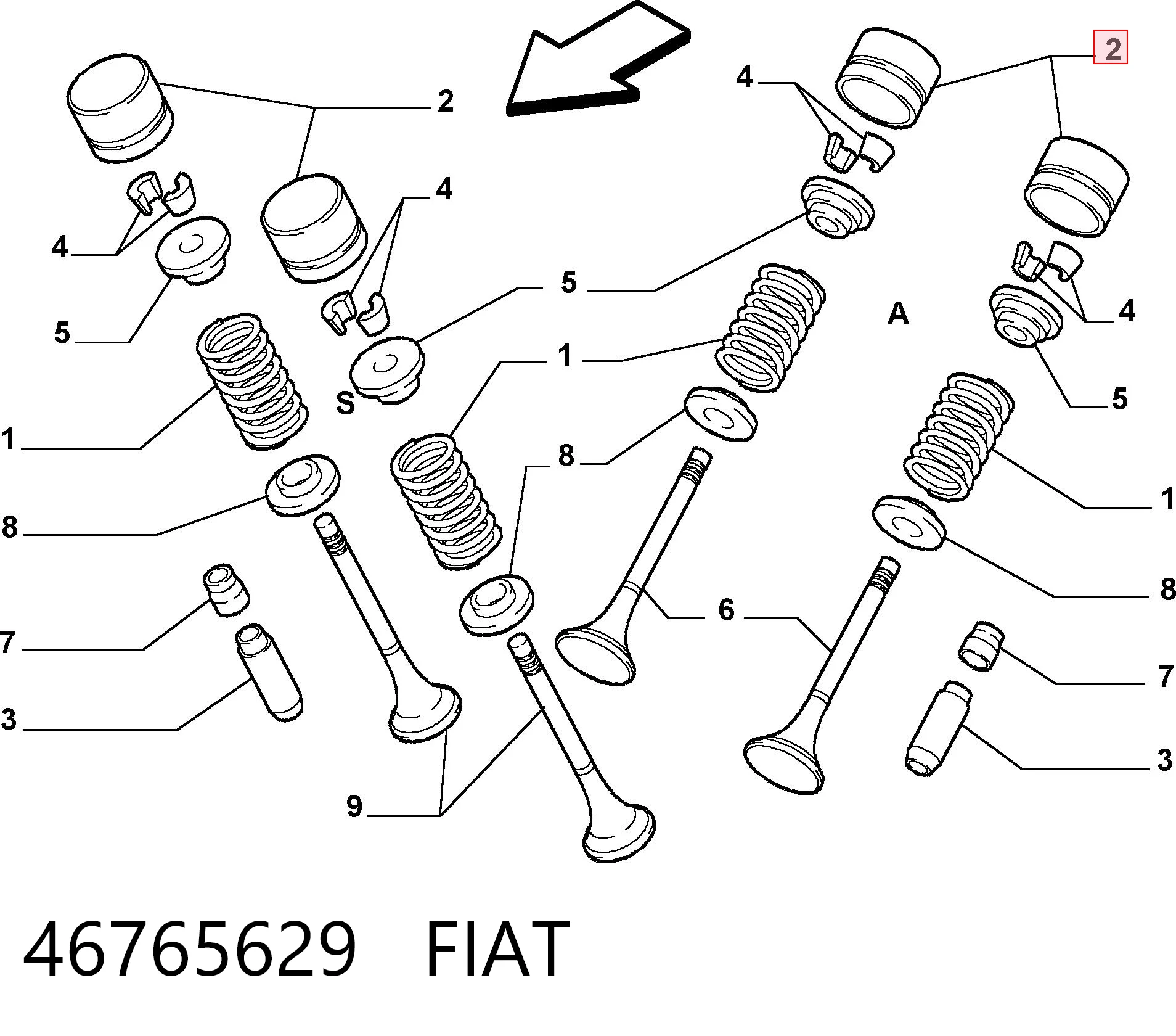 46765629 Fiat/Alfa/Lancia