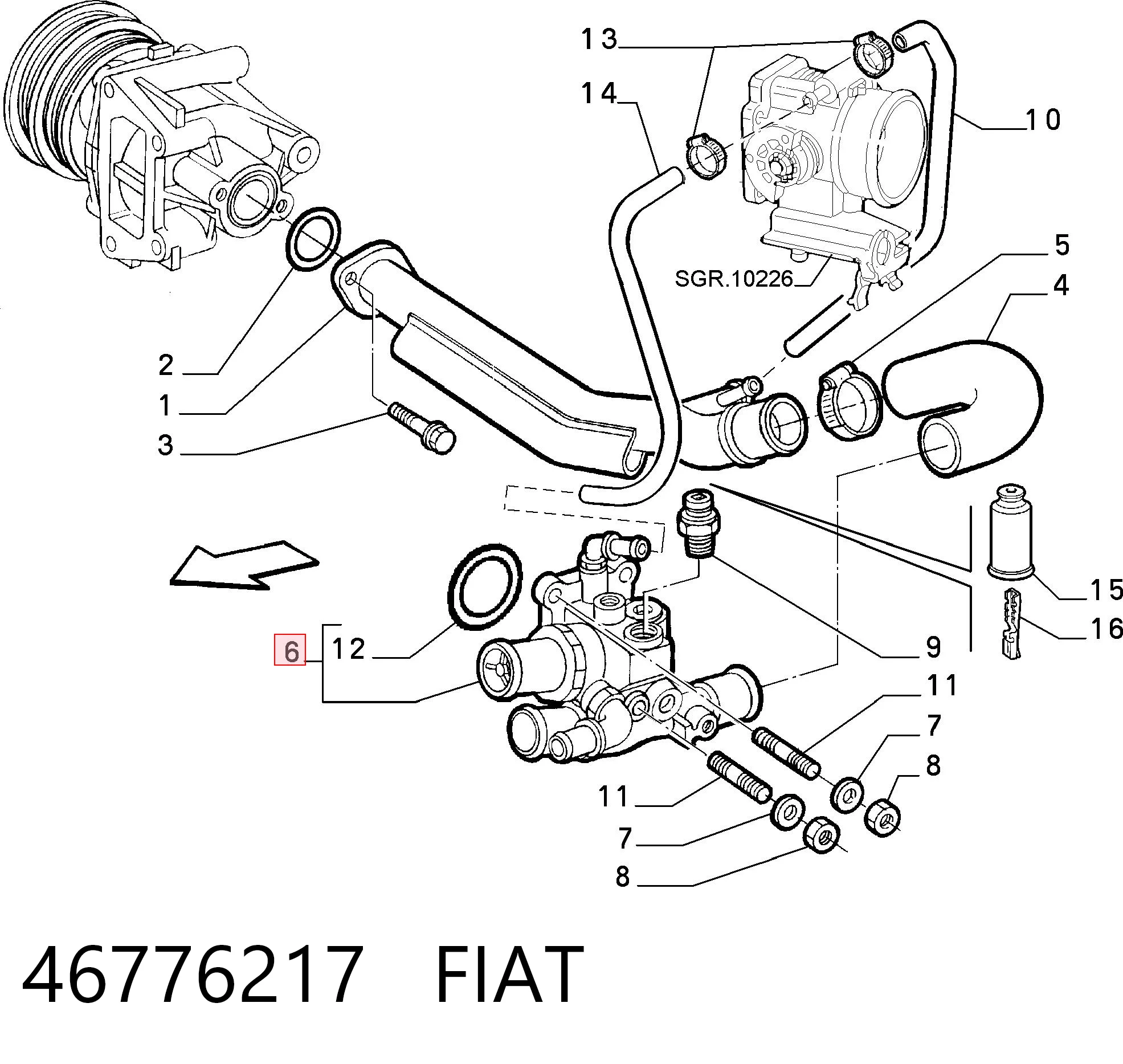 46776217 Fiat/Alfa/Lancia