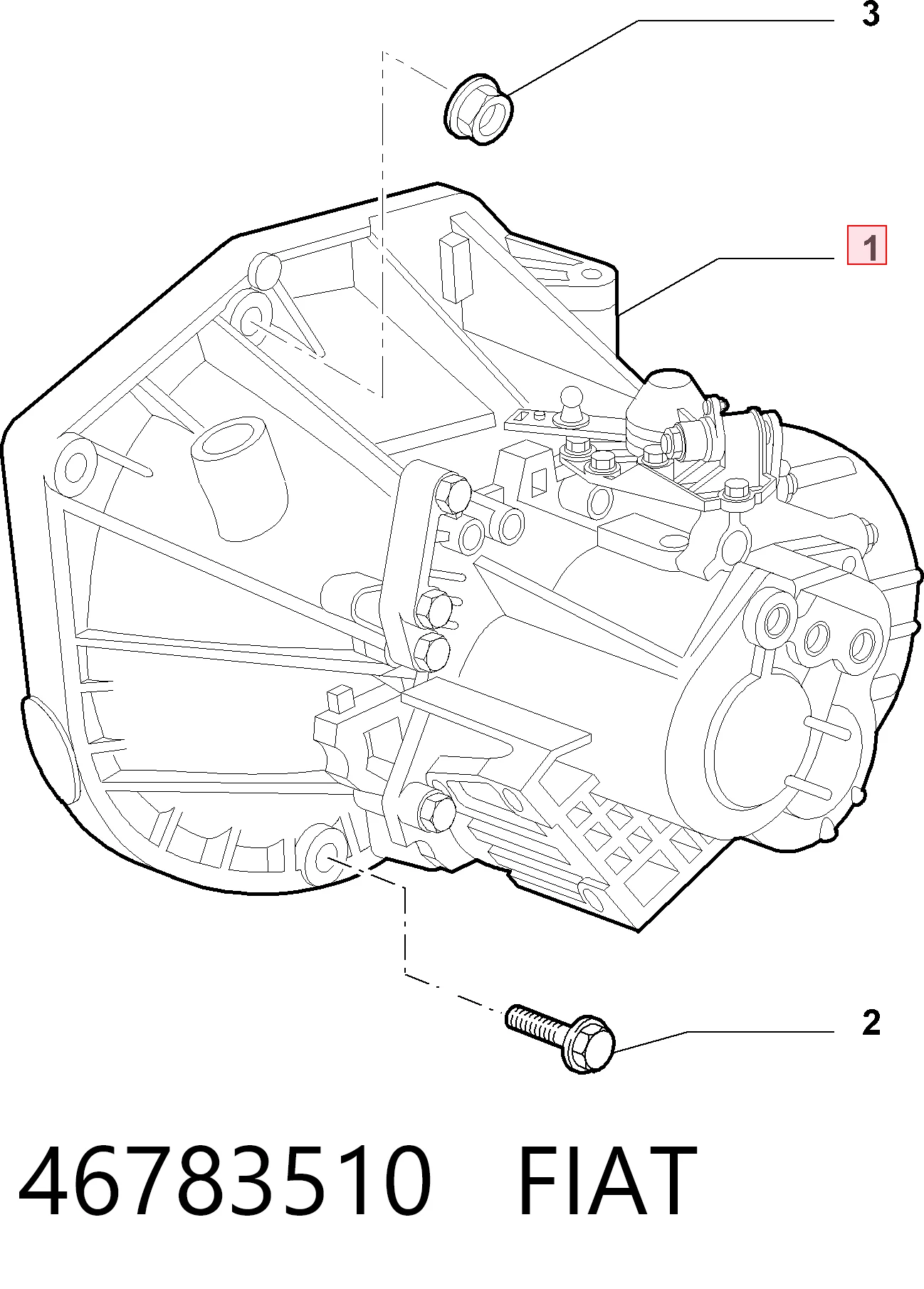 Mechaniczna skrzynia biegów w komplecie do Alfa Romeo 147  937