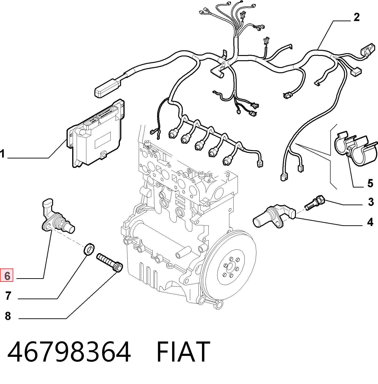 46798364 Fiat/Alfa/Lancia
