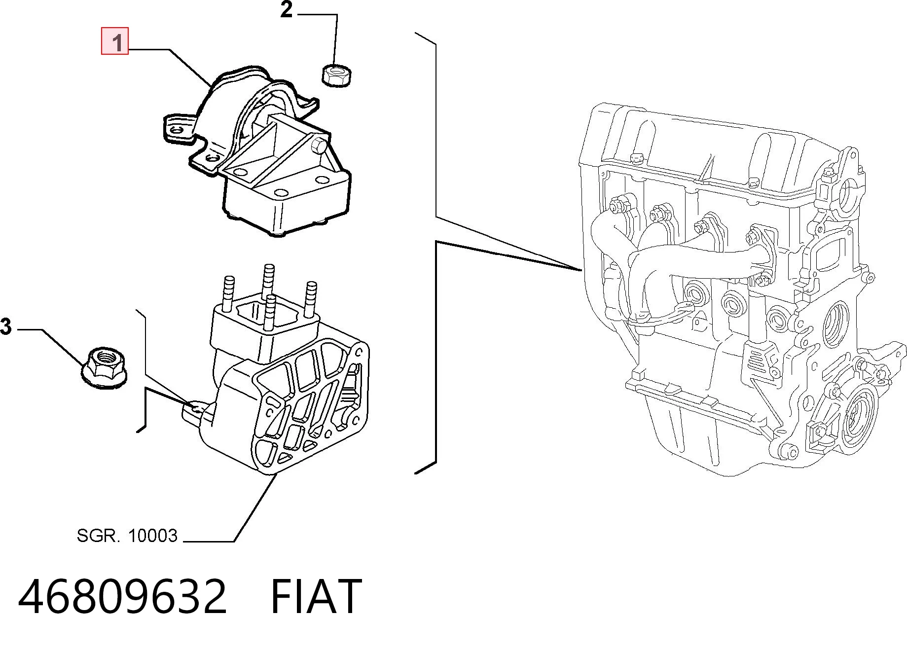 46809632 Fiat/Alfa/Lancia