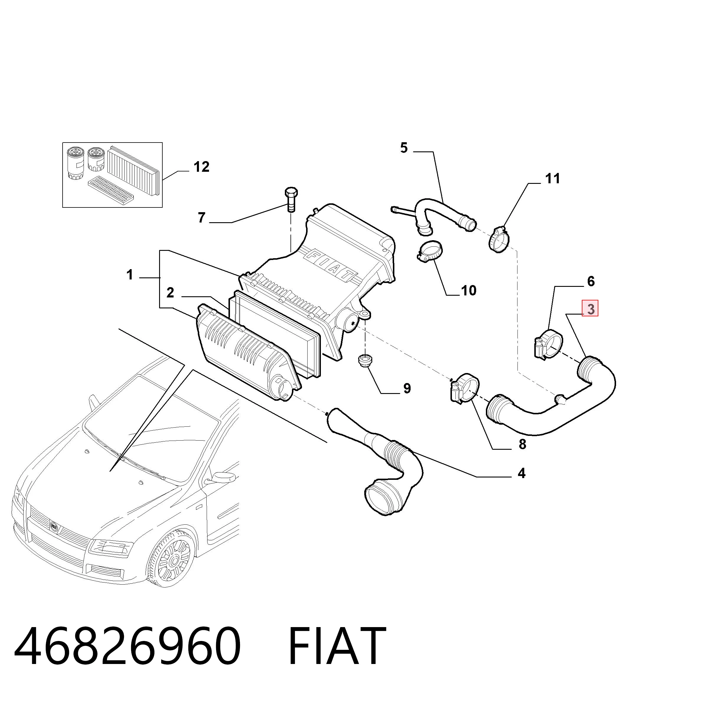 46826960 Fiat/Alfa/Lancia
