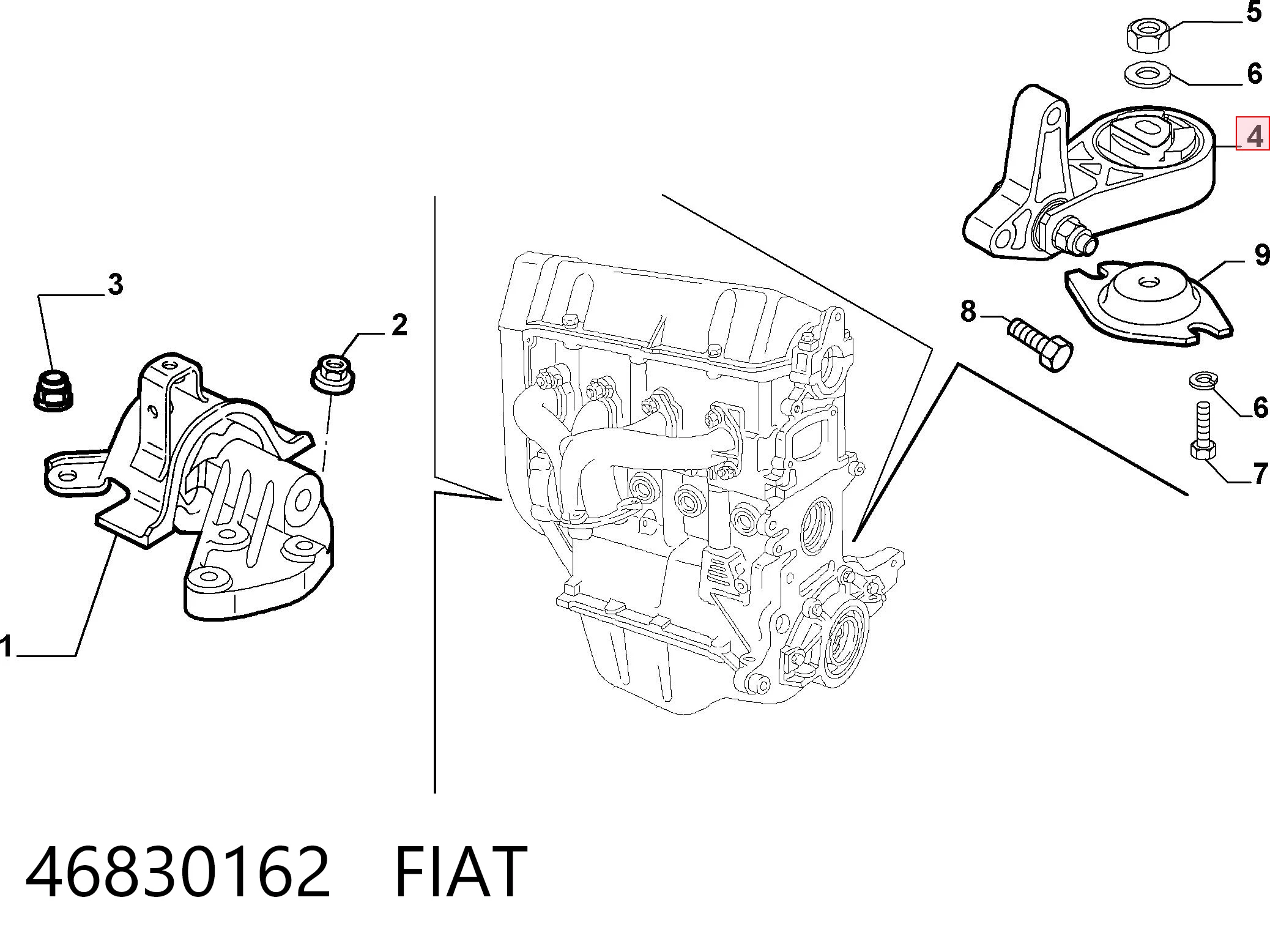 46830162 Fiat/Alfa/Lancia