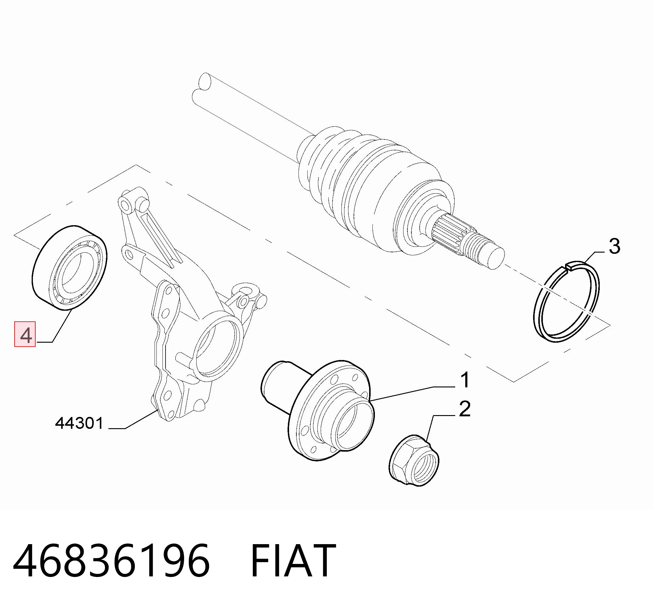 46836196 Fiat/Alfa/Lancia