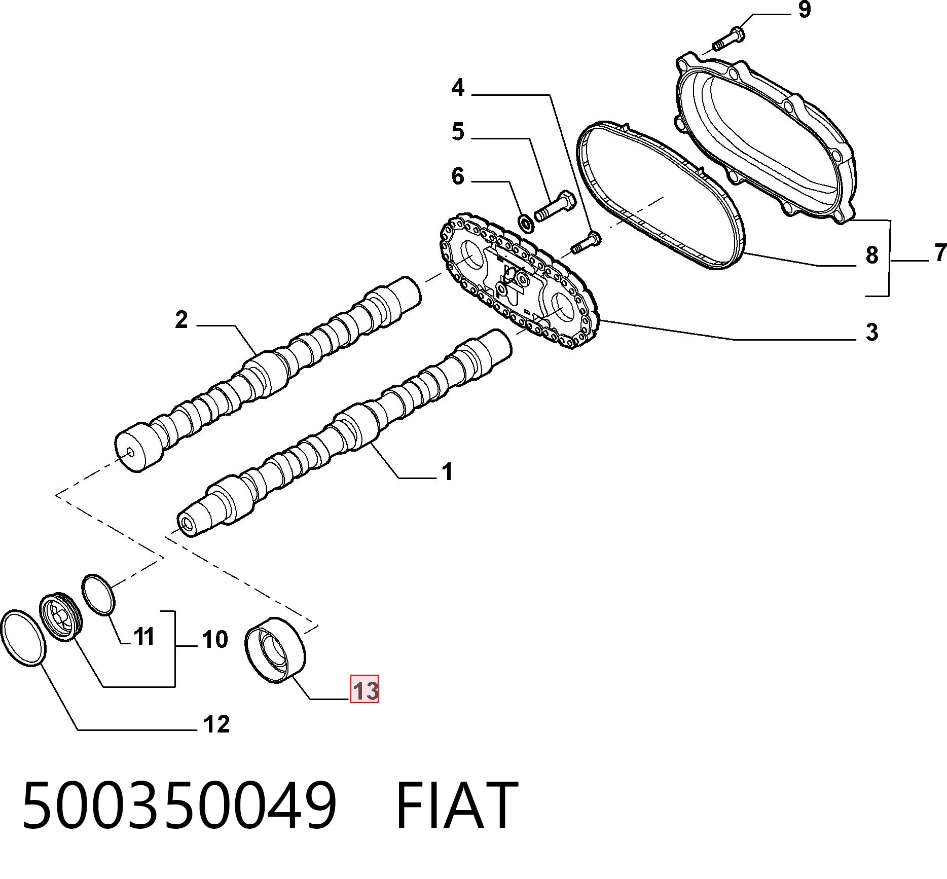 500350049 Fiat/Alfa/Lancia