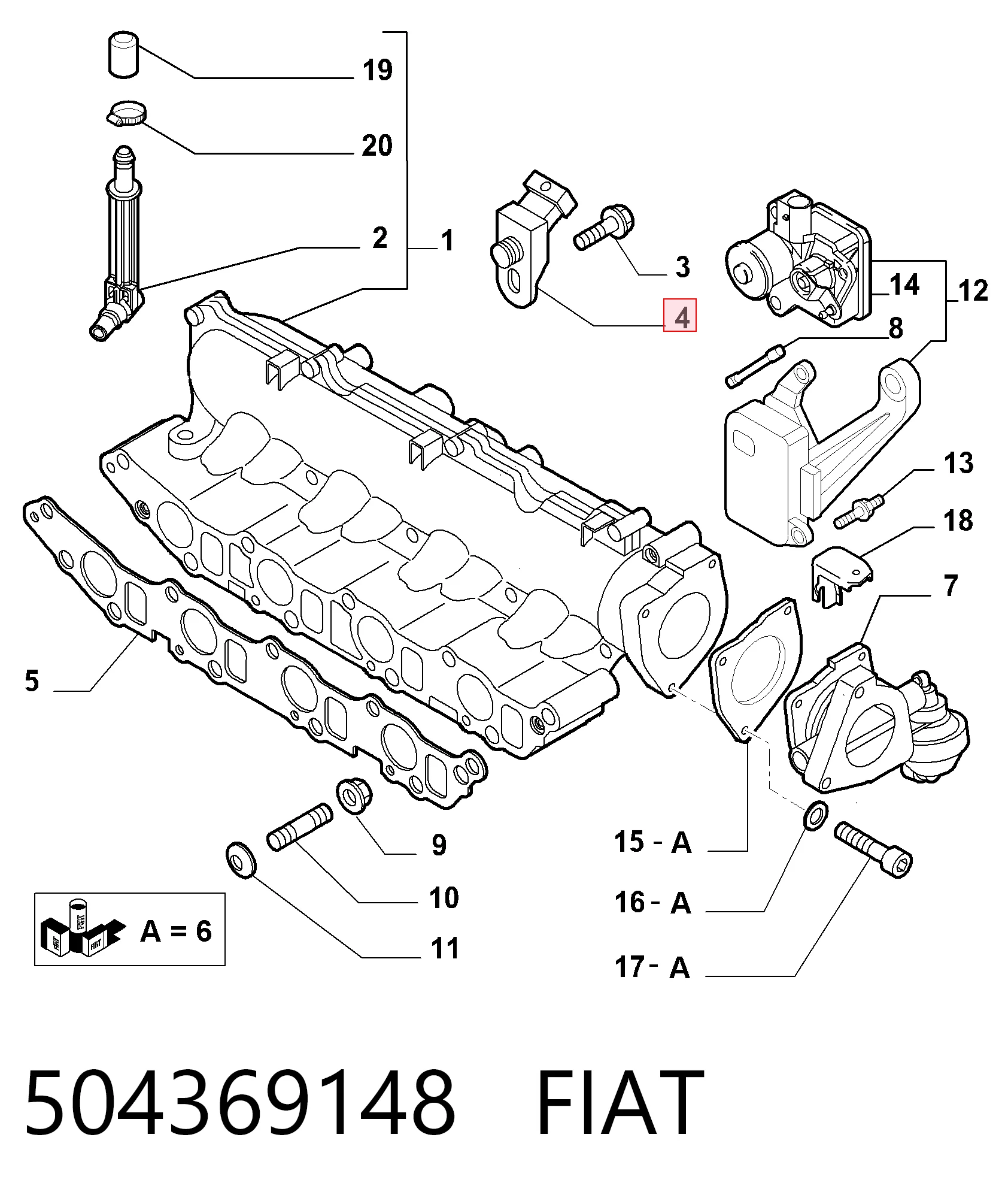 504369148 Fiat/Alfa/Lancia