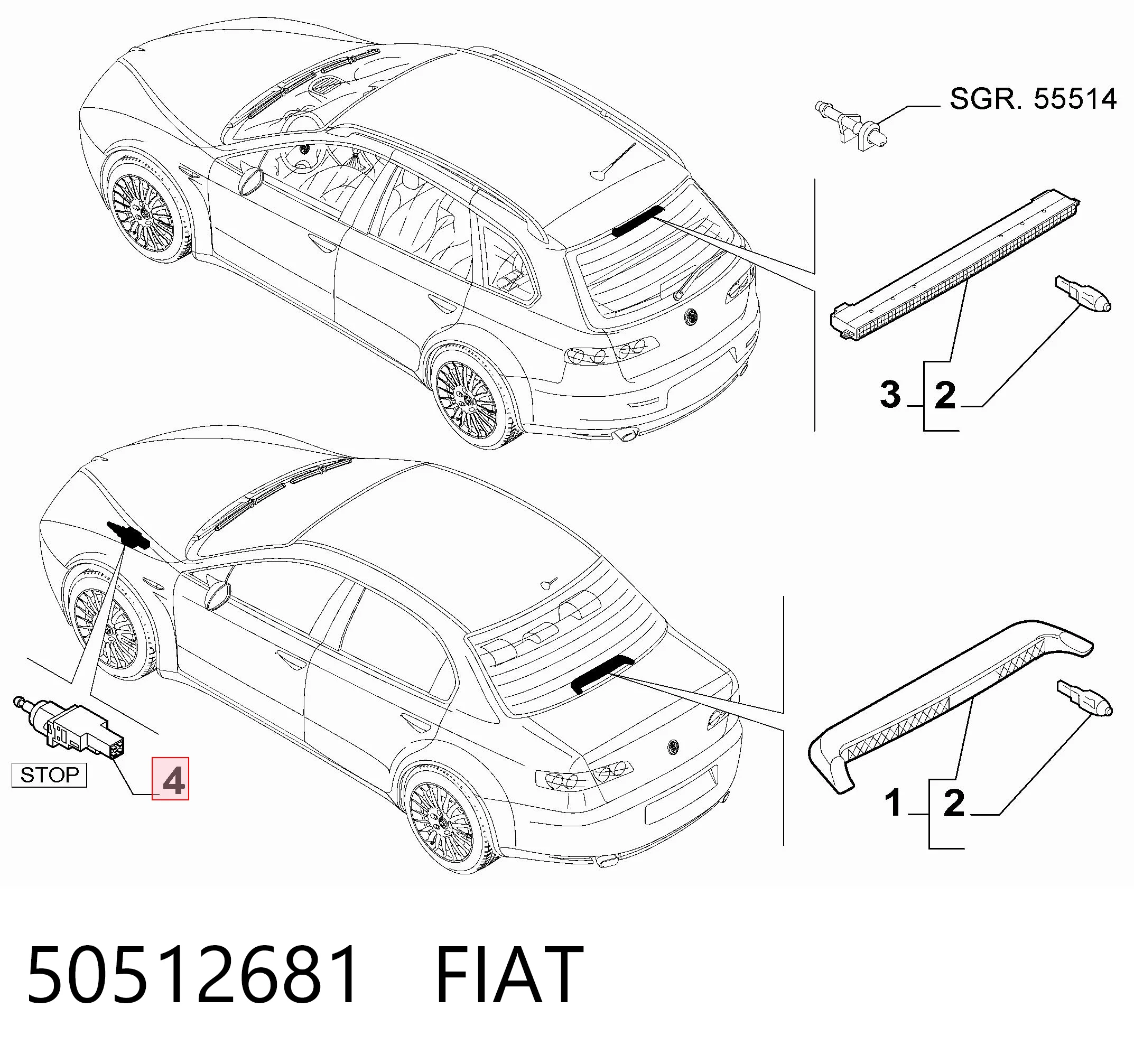 50512681 Fiat/Alfa/Lancia