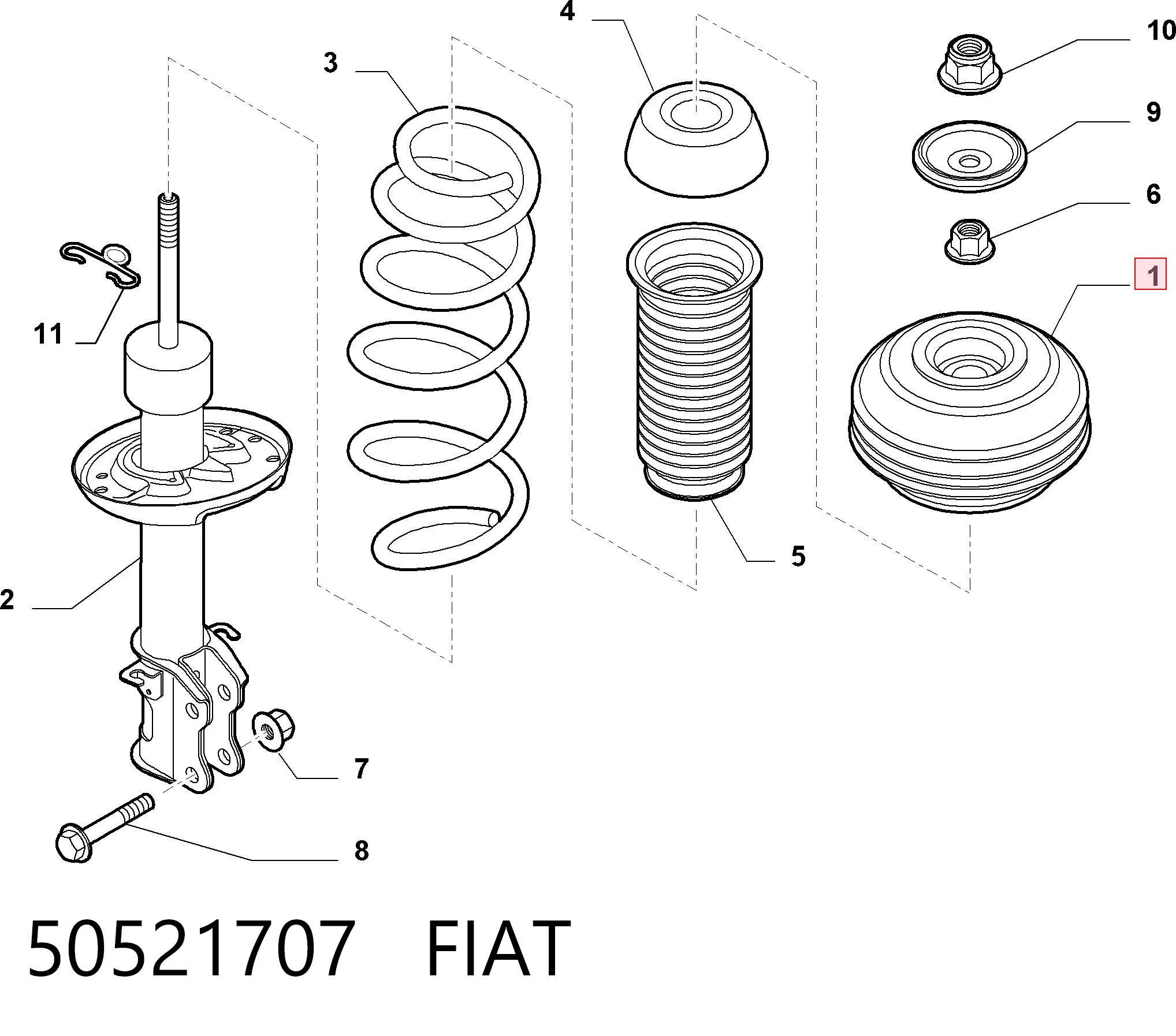 50521707 Fiat/Alfa/Lancia