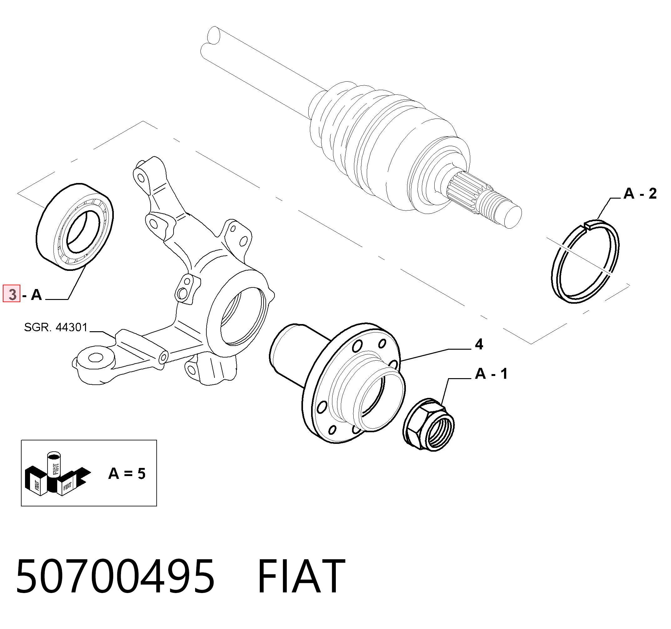 50700495 Fiat/Alfa/Lancia