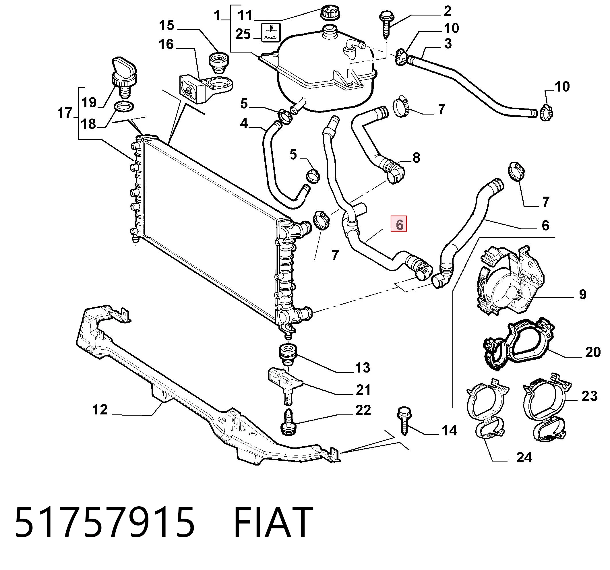 51757915 Fiat/Alfa/Lancia