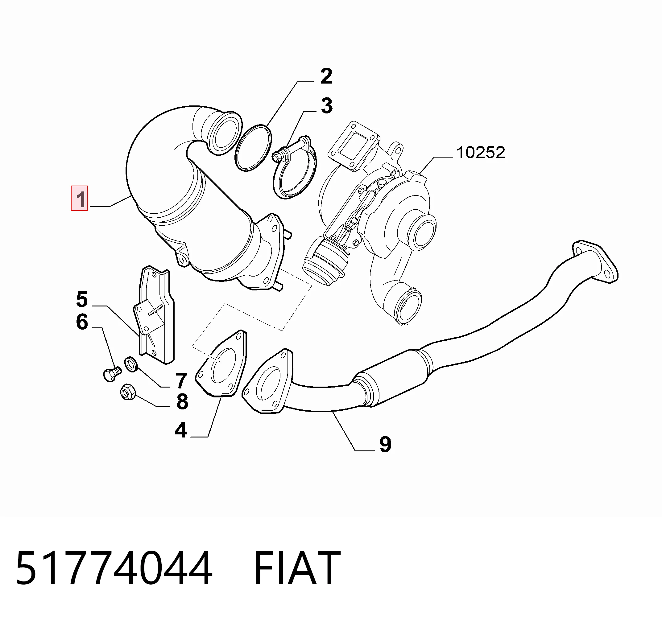 Konwerter-katalizator Fiat Stilo hatchback (192) (2001 - 2006) cena, od 216,92 USD