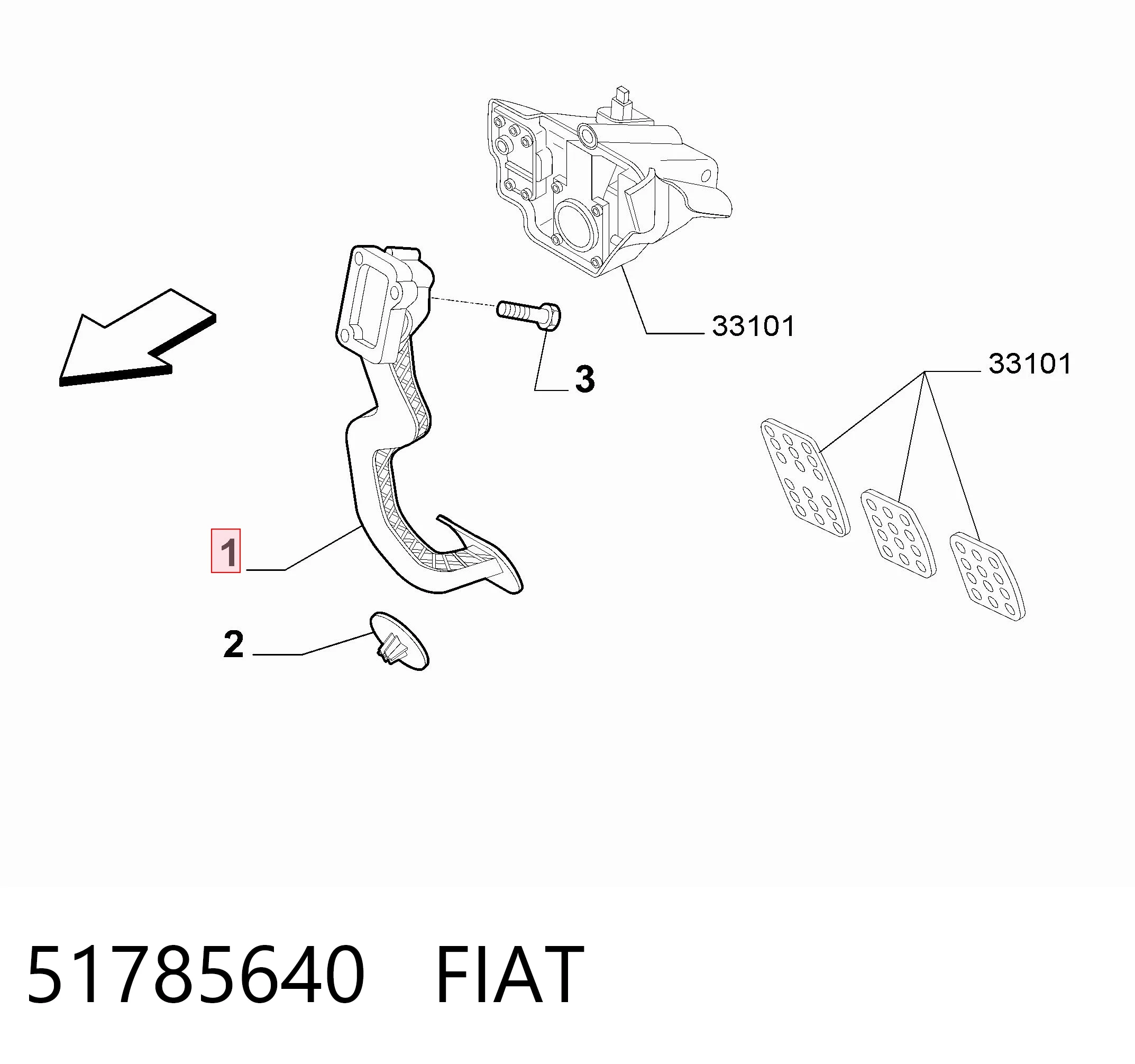 51785640 Fiat/Alfa/Lancia
