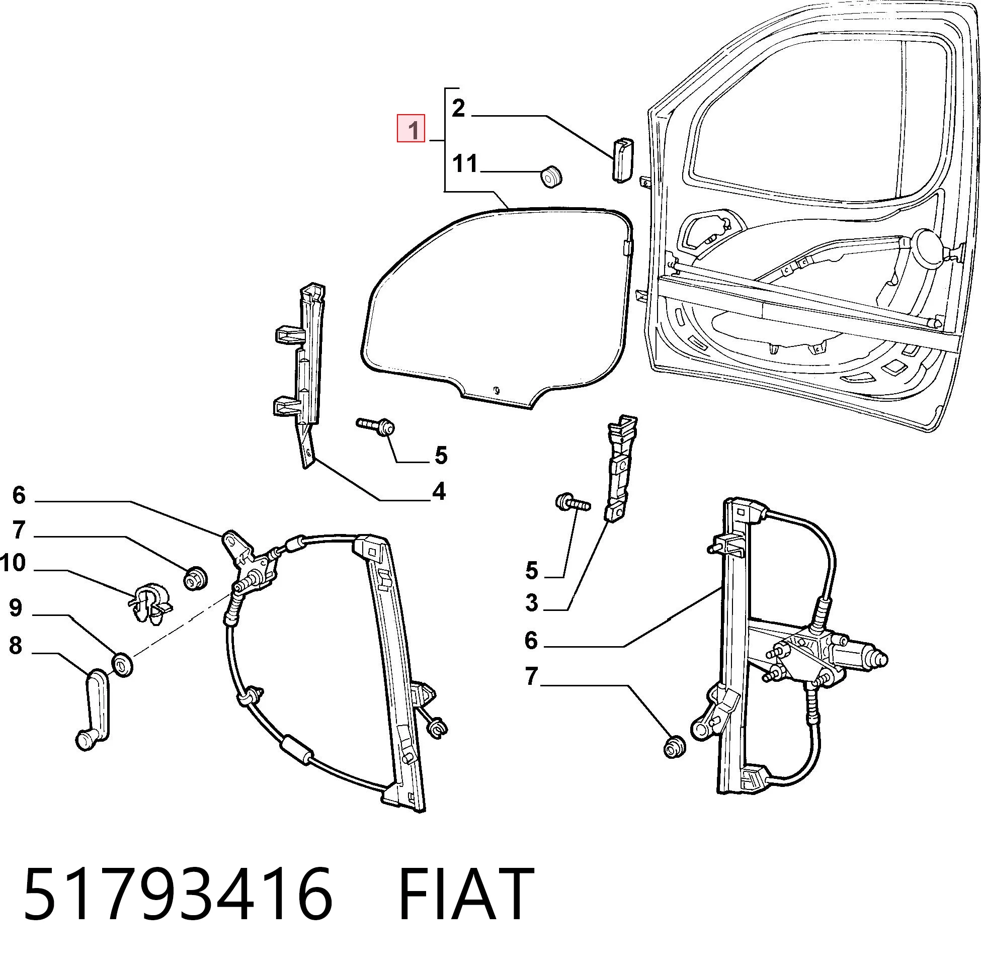 51793416 Fiat/Alfa/Lancia