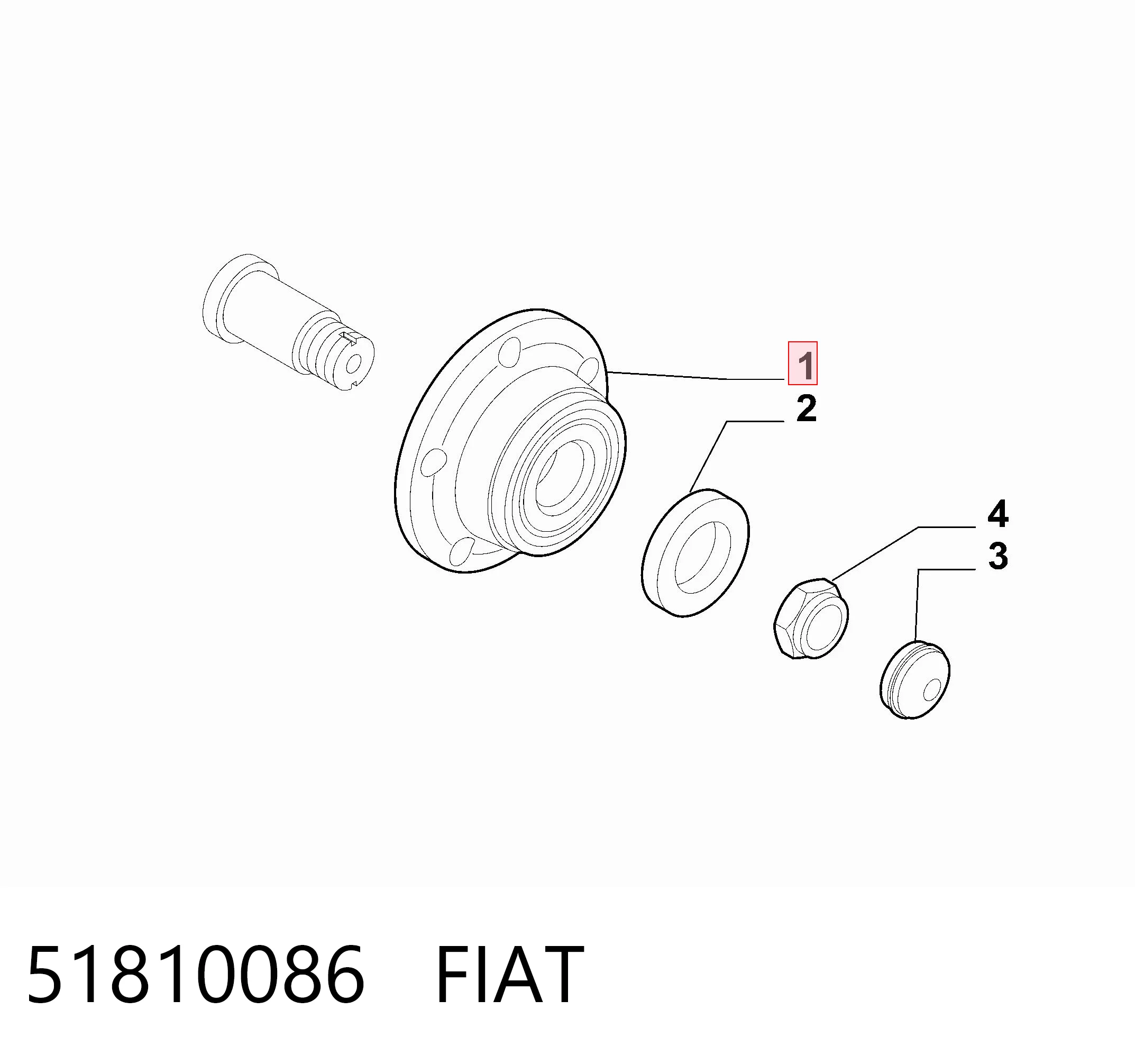 51810086 Fiat/Alfa/Lancia