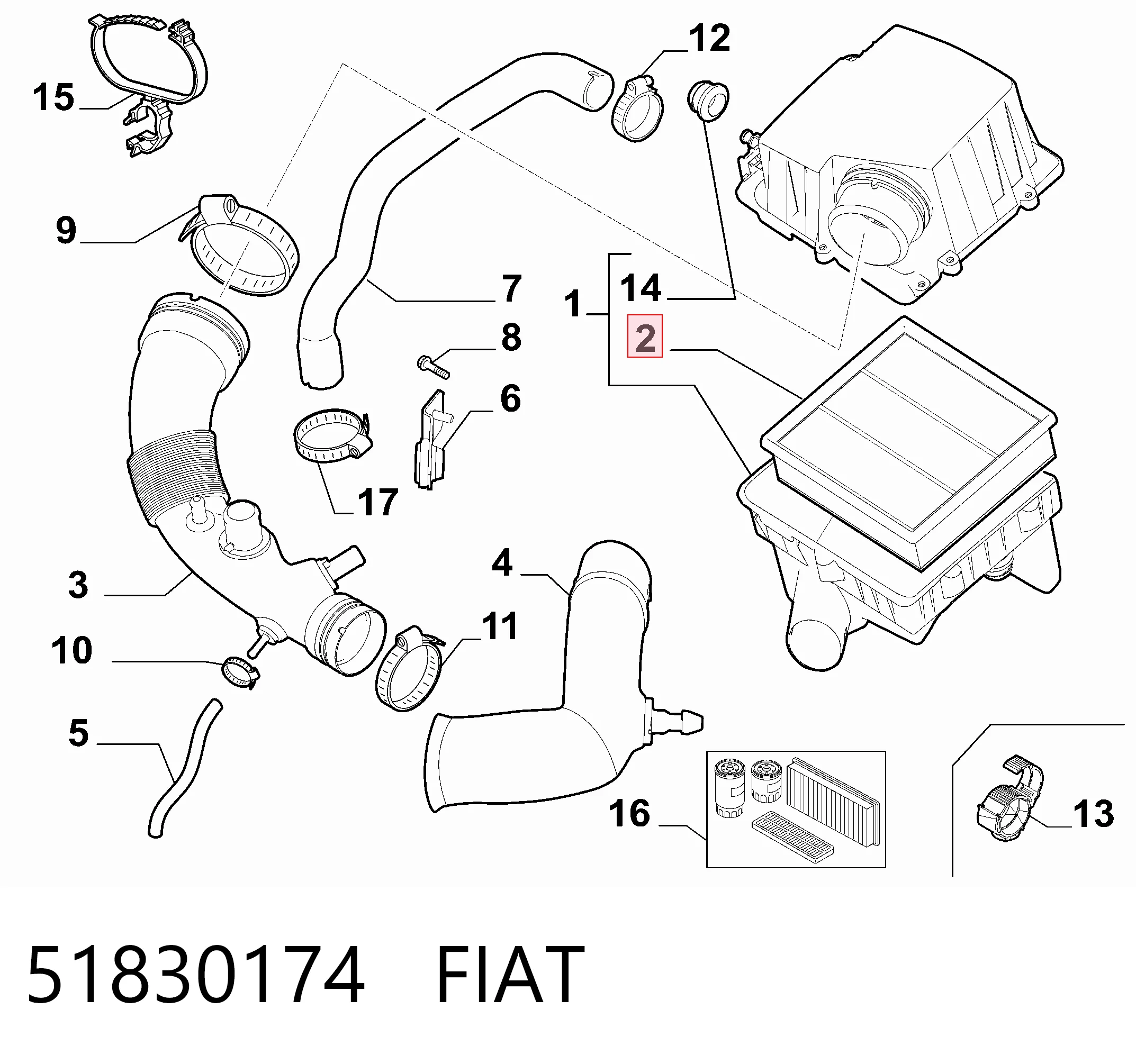 51830174 Fiat/Alfa/Lancia