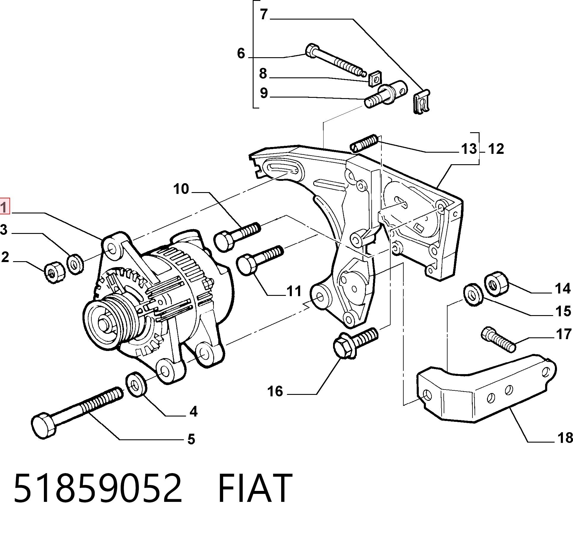 51859052 Fiat/Alfa/Lancia