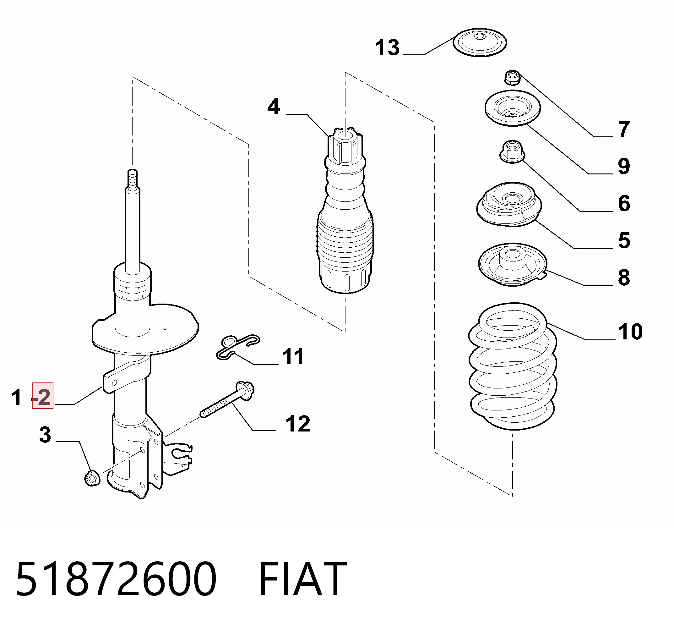 51872600 Fiat/Alfa/Lancia