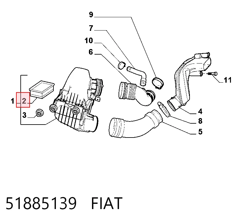 51885139 Fiat/Alfa/Lancia
